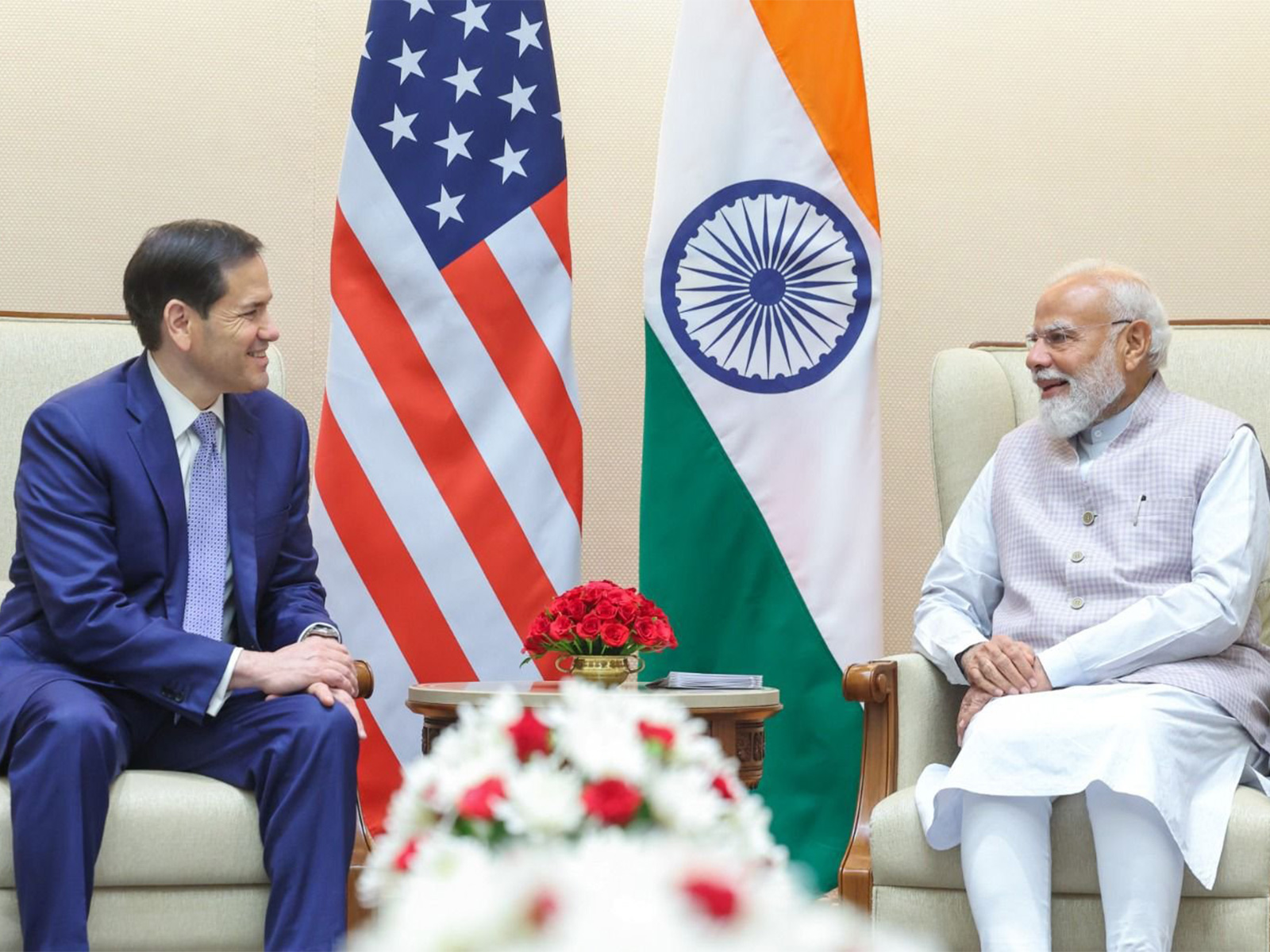US Secretary of State Marco Rubio and Prime Minister Narendra Modi (Photo/X@NarendraModi)