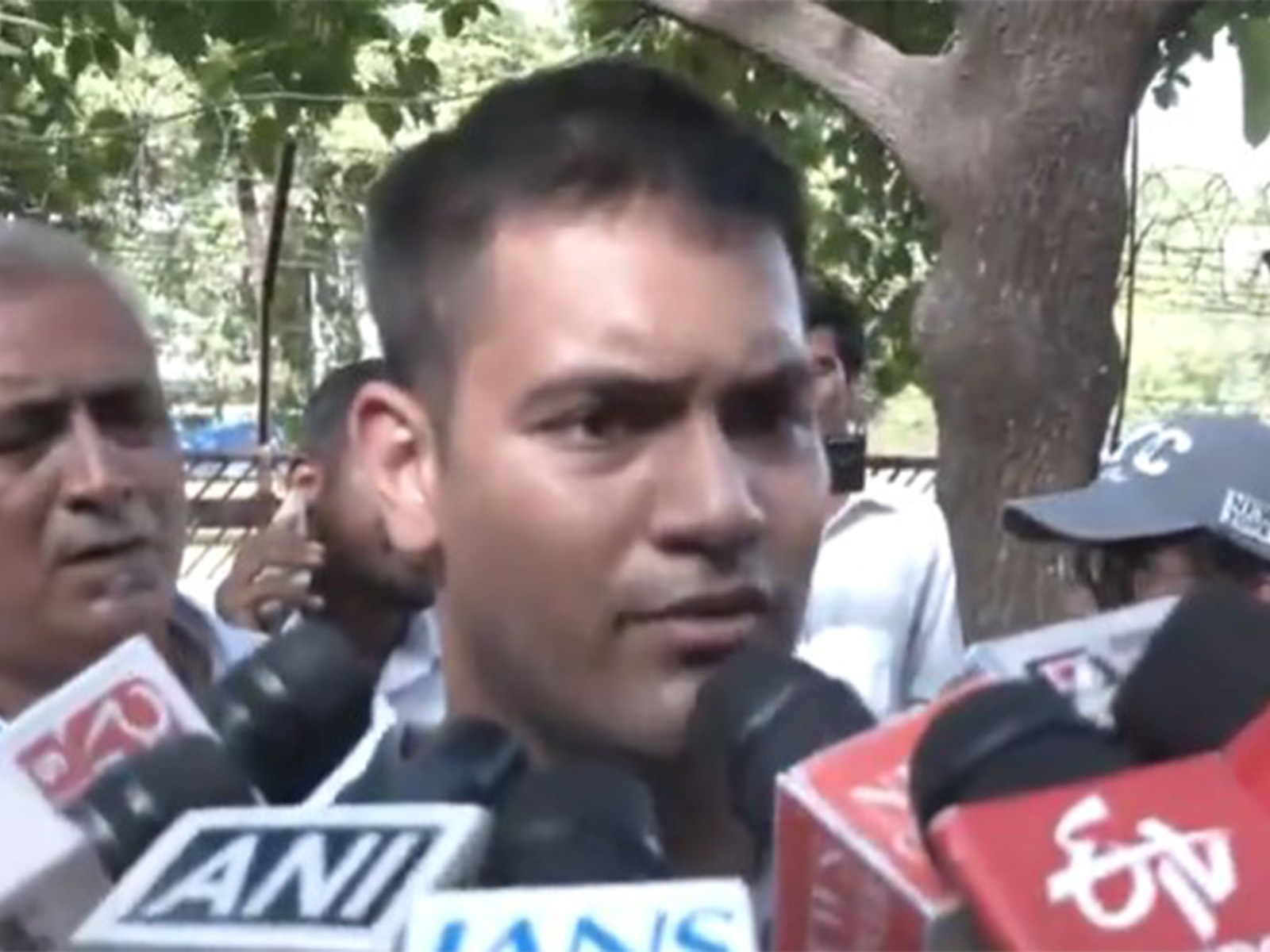 Brother of Twisha, Major Harshit Sharma (Photo/ANI) Brother of Twisha, Major Harshit Sharma (Photo/ANI)