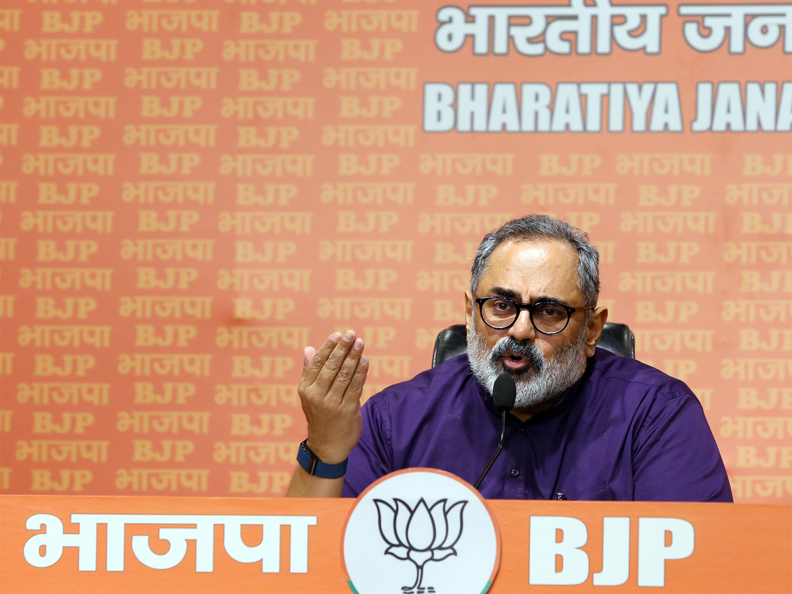 Keralam BJP chief Rajeev Chandrasekhar (File photo/ANI)