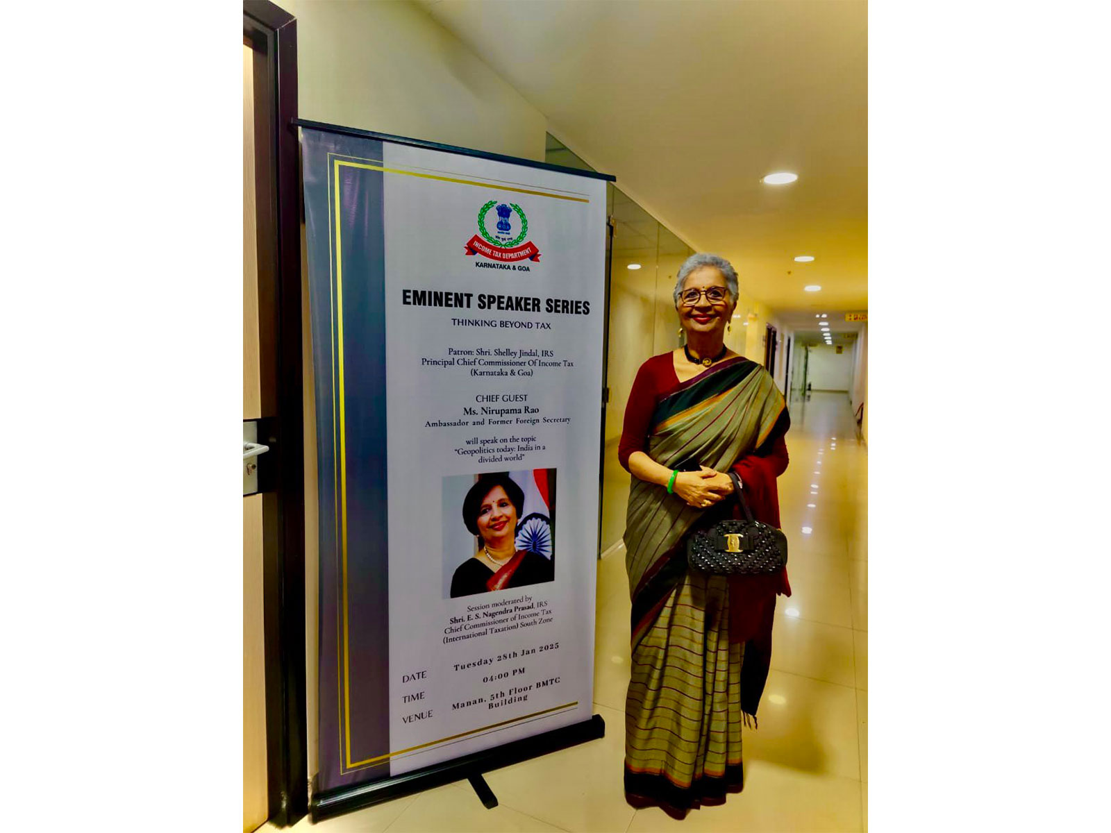 Former Foreign Secretary Nirupama Rao speaks on India-US ties, regional geopolitics, and the evolving strategic landscape amid US Secretary of State Marco Rubio’s India visit. (Photo/ANI)