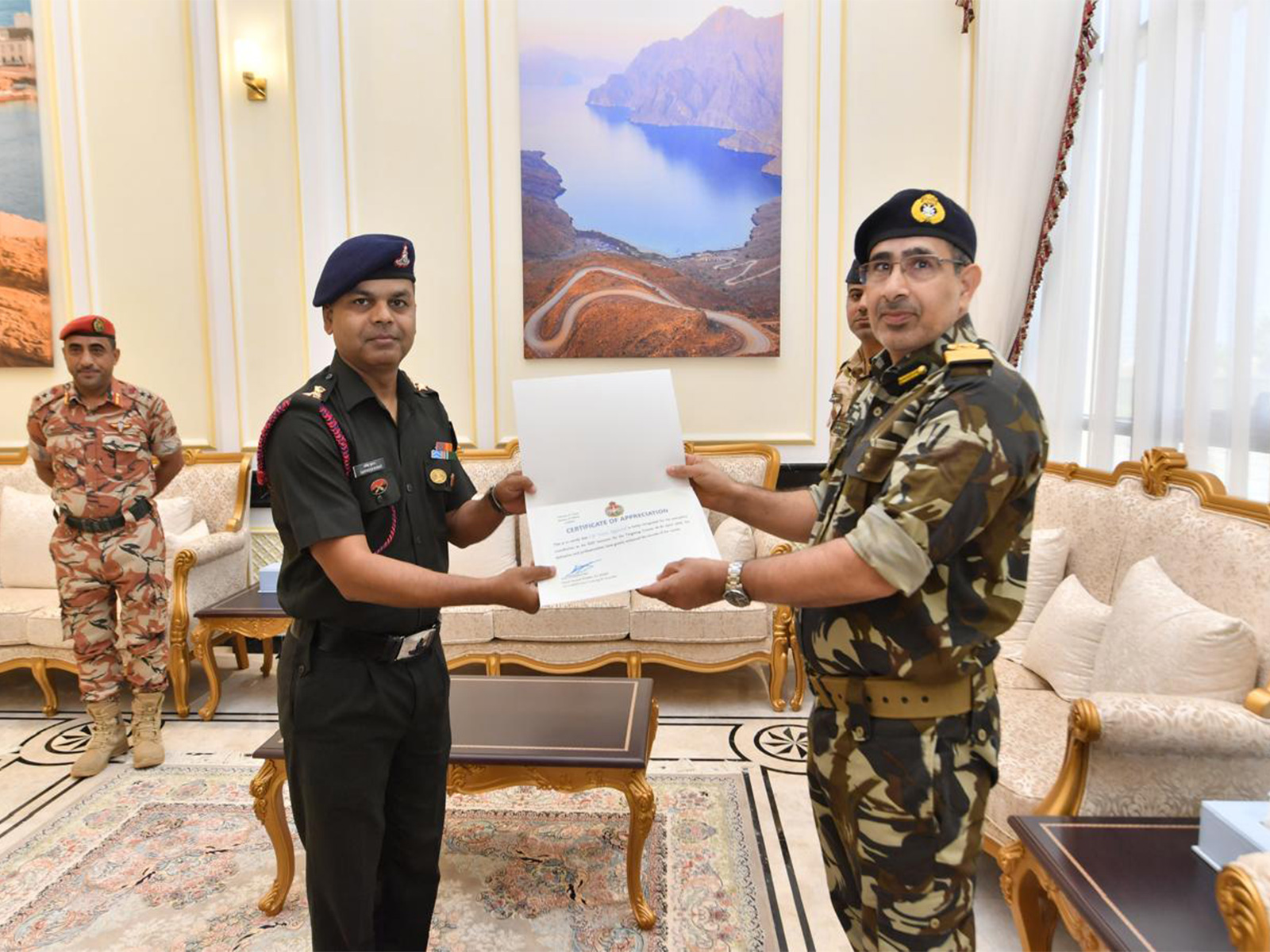 India and Oman strengthen defence cooperation through joint military training (Photo/X/@HQ_IDS_India) India and Oman strengthen defence cooperation through joint military training (Photo/X/@HQ_IDS_India)