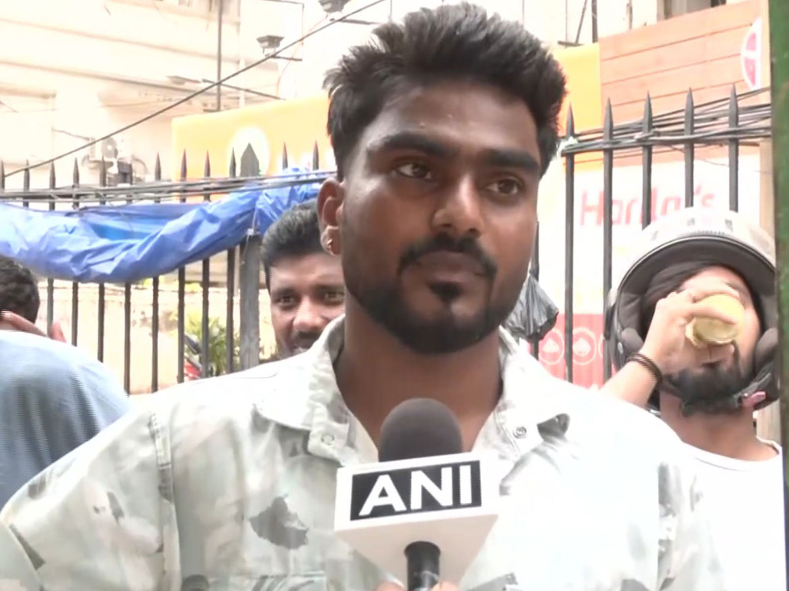 Patna Sattu vendor Sudheer Kumar (Photo/ANI)