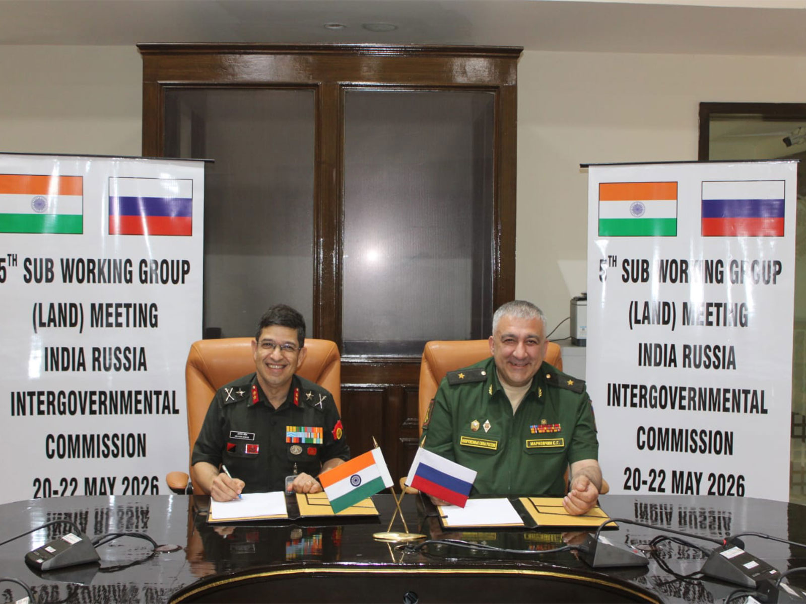    5th sub-working group (land) meeting of India-Russia intergovernmental commission (Photo/X@adgpi)