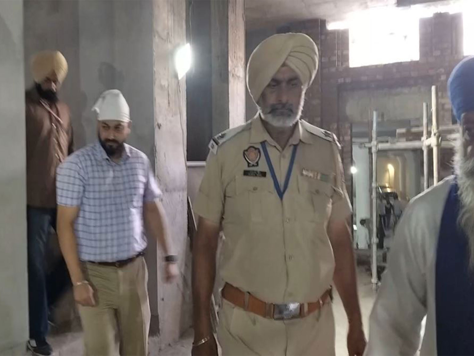 Officials at the accident site (Photo/ANI)