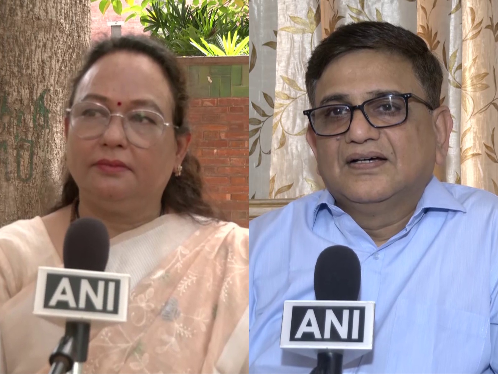 Sushma Rawat, ONGC Director (Exploration) and Sukhmal Kumar Jain, former Marketing Director, Bharat Petroleum Corporation Ltd (Photo/ANI) Sushma Rawat, ONGC Director (Exploration) and Sukhmal Kumar Jain, former Marketing Director, Bharat Petroleum Corporation Ltd (Photo/ANI)