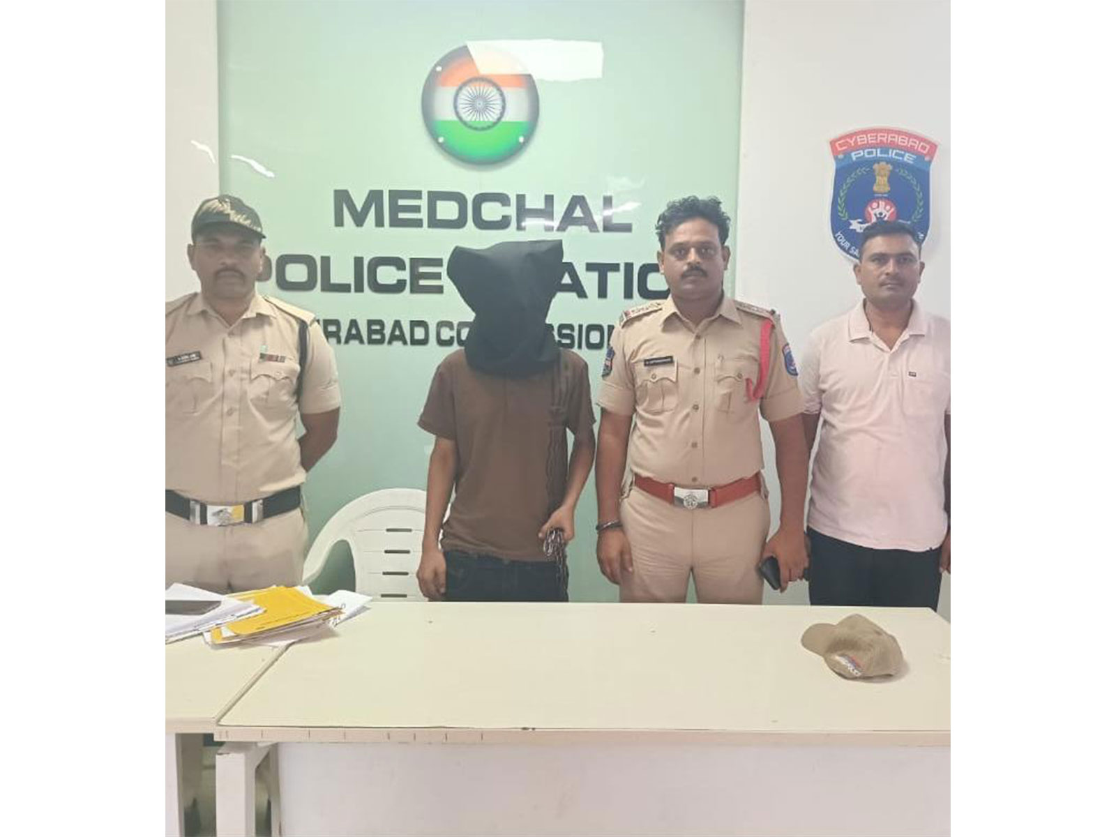 Medchal hotel worker arrested (Photo/ANI)