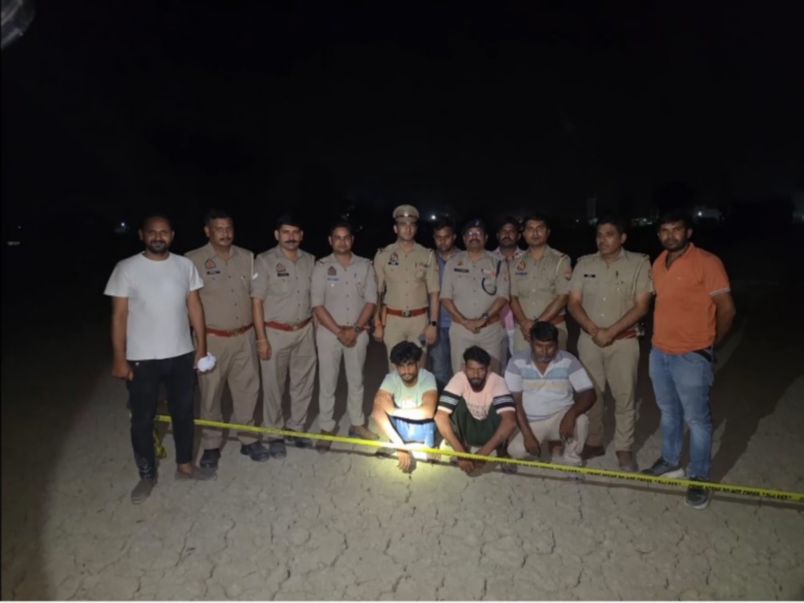 Uttar Pradesh Police arrests three cattle thieves following late night encounter at Mathura (Photo/Mathura Police Media Cell) Uttar Pradesh Police arrests three cattle thieves following late night encounter at Mathura (Photo/Mathura Police Media Cell)