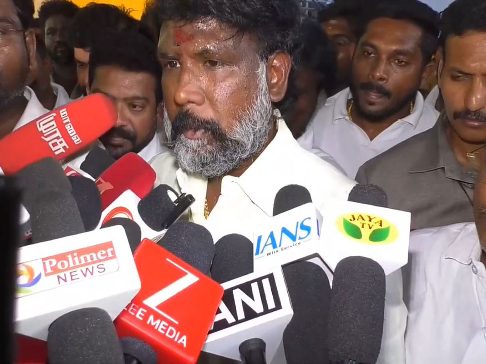 Tamil Nadu cooperation minister V Gandhiraj (Photo/ANI)