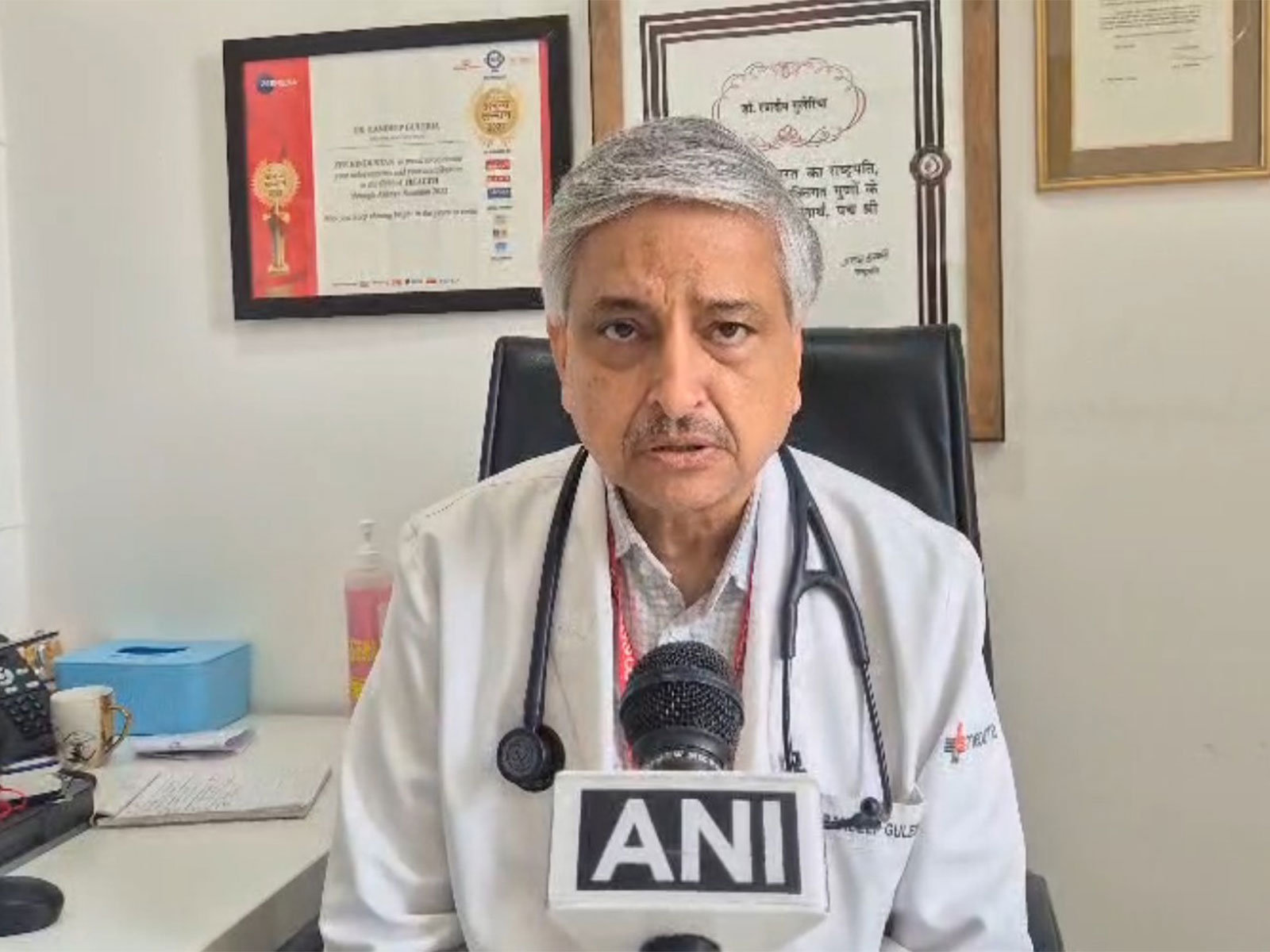 Dr Randeep Guleria (Photo/ANI) Dr Randeep Guleria (Photo/ANI)