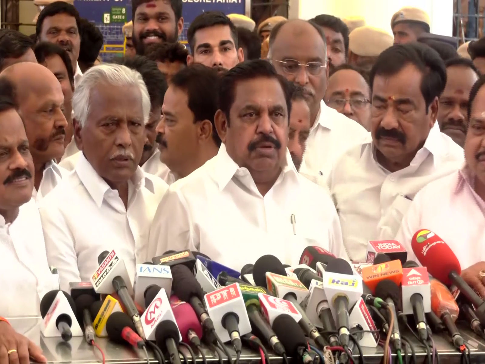 AIADMK General Secretary Edapaddi K Palaniswami (Photo/ANI)