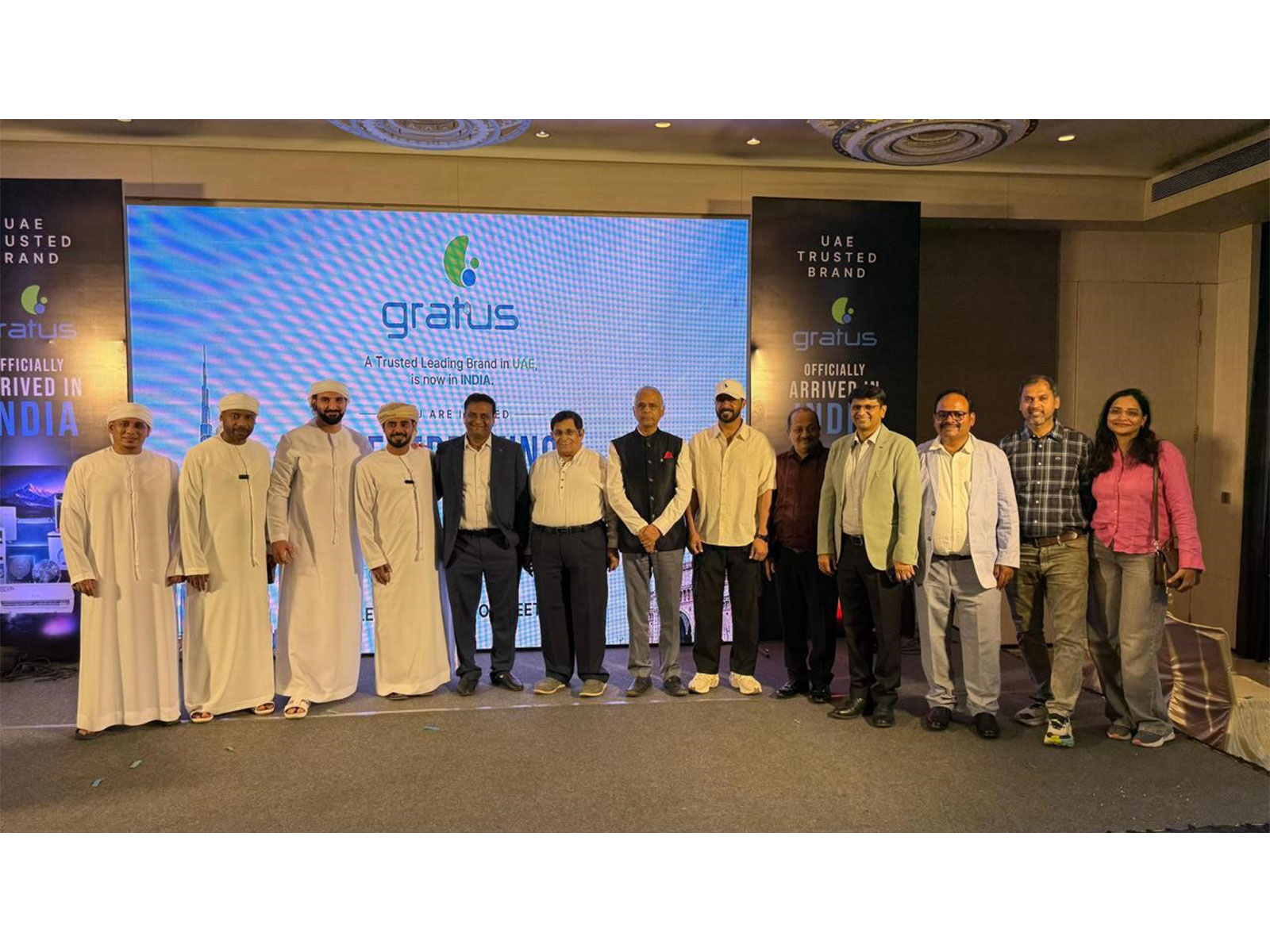 Dubai-Based Home Appliance Brand Gratus Makes South India Debut in Belagavi in the Presence of UAE & Oman Delegations