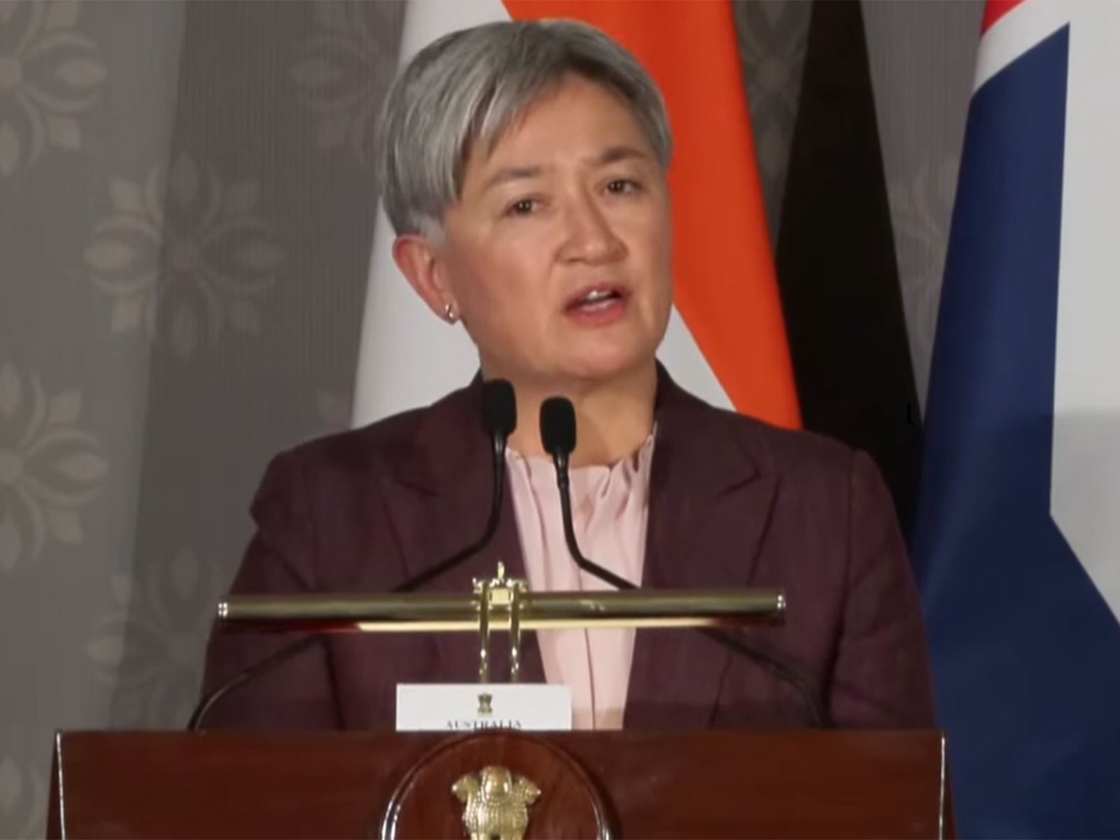 Australian Foreign Minister Penny Wong (Photo/YouTube/MEA)