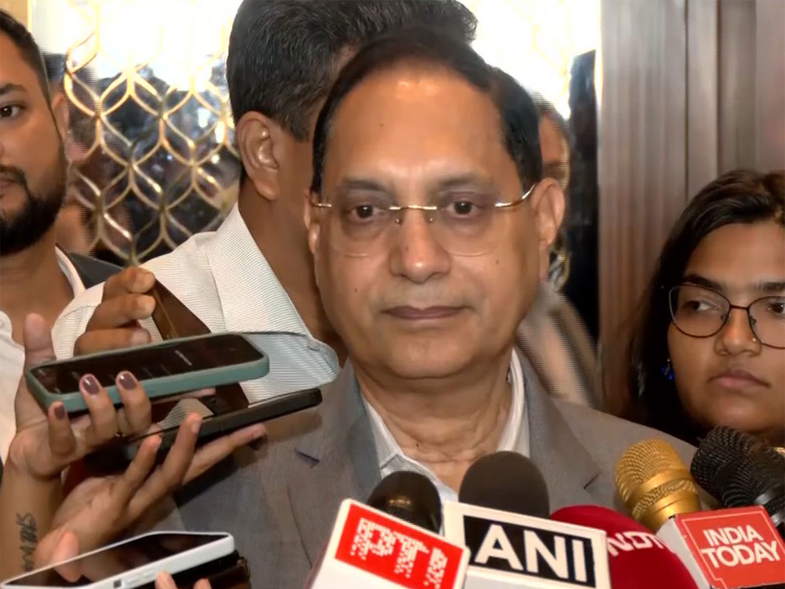 Securities and Exchange Board of India (SEBI) Chairman, Tuhin Kanta Pandey (Photo-ANI)