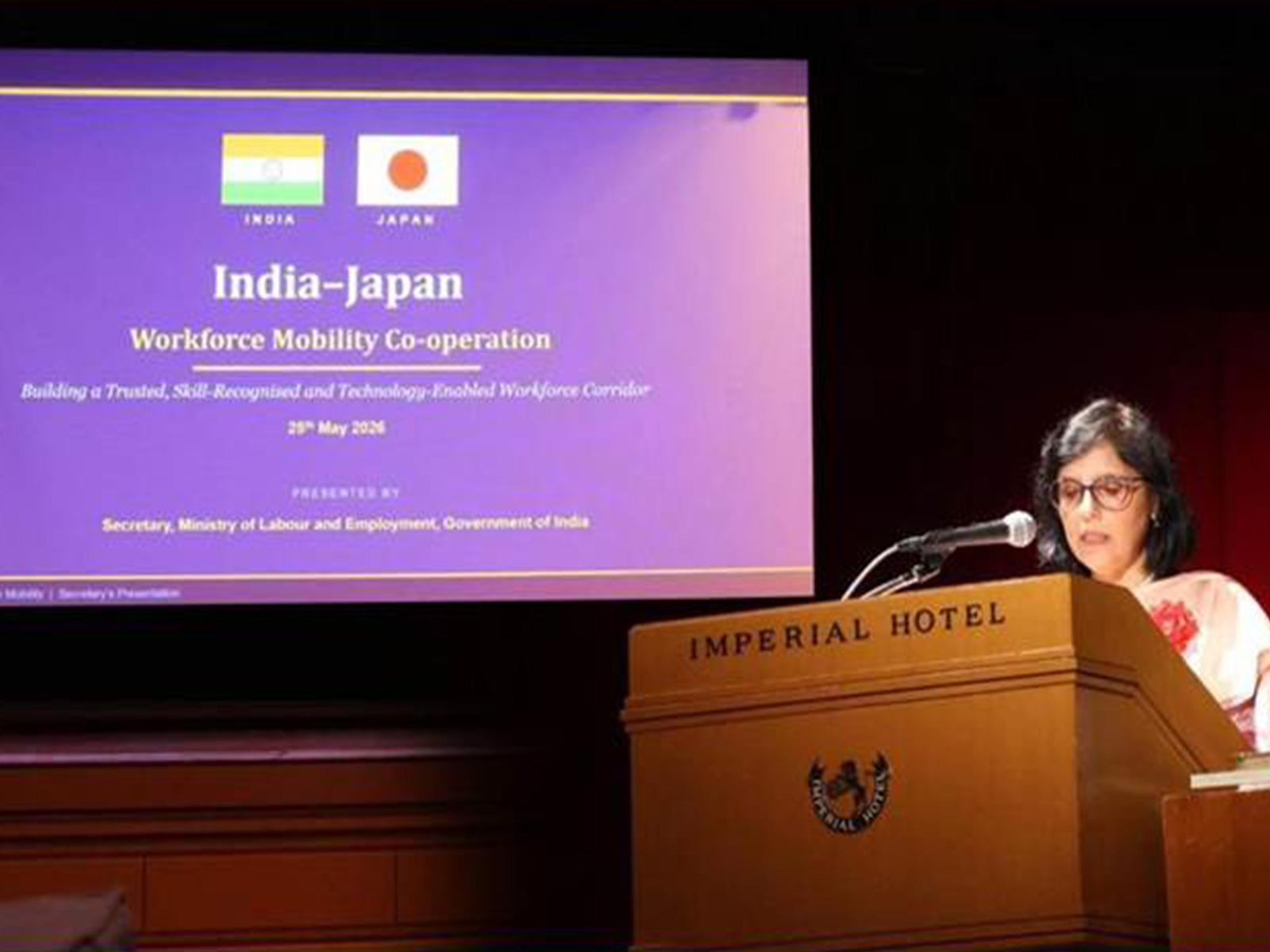 Vandana Gurnani, Secretary, Ministry of Labour & Employment (Photo/PIB) Vandana Gurnani, Secretary, Ministry of Labour & Employment (Photo/PIB)