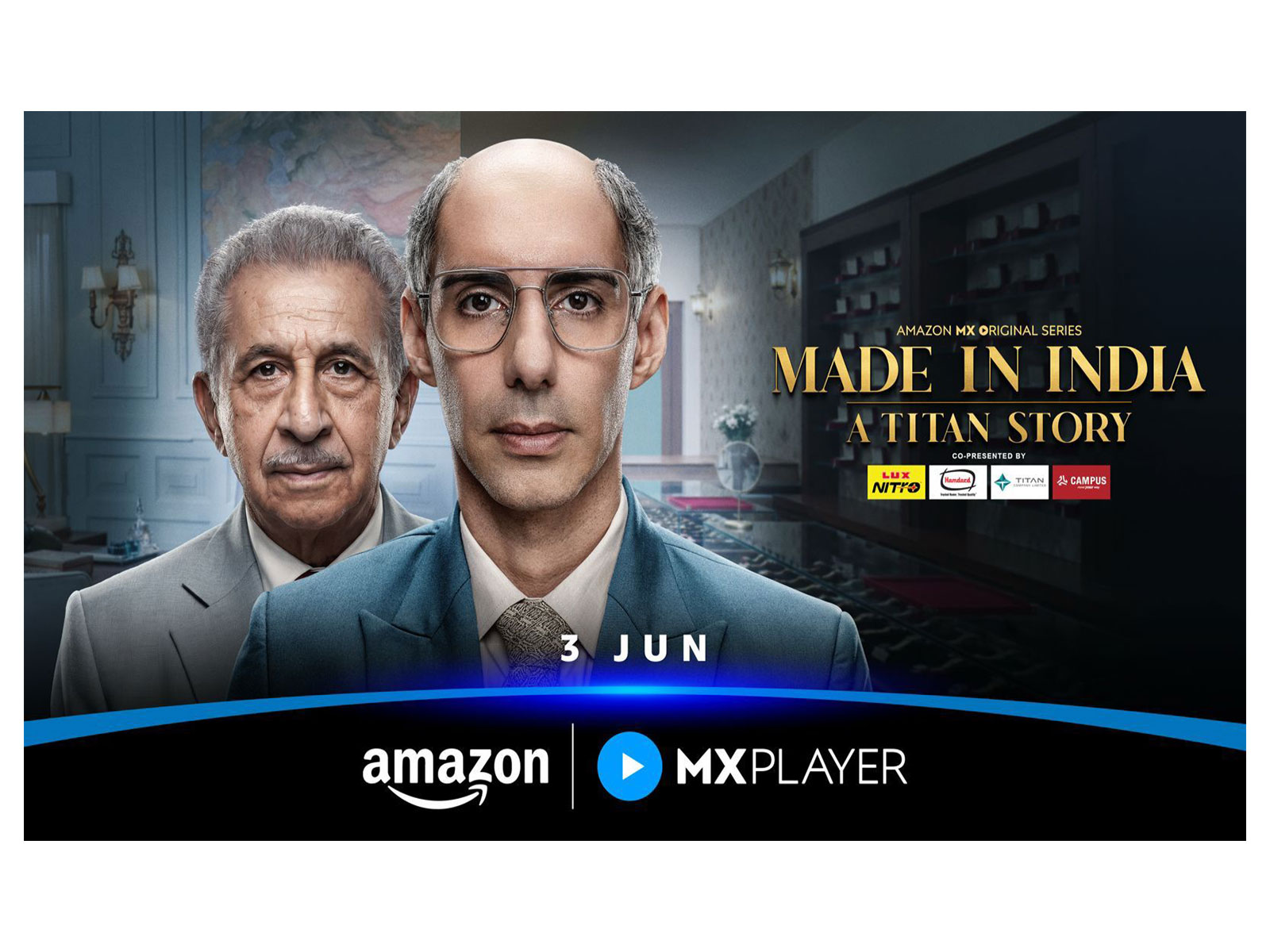 Poster of Made in India – A Titan Story (Image source: Amazon MX Player) Poster of Made in India – A Titan Story (Image source: Amazon MX Player)