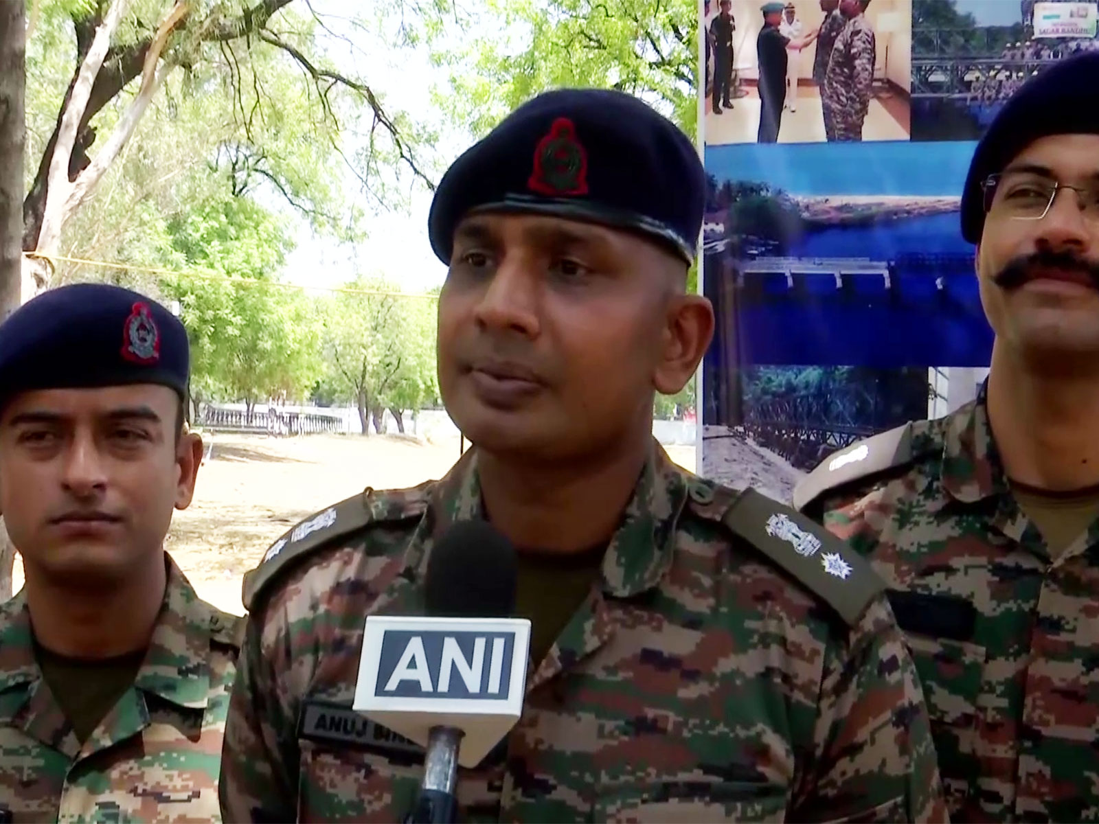 Commanding Officer Lieutenant Colonel Anuj Singh (Photo/ANI) Commanding Officer Lieutenant Colonel Anuj Singh (Photo/ANI)