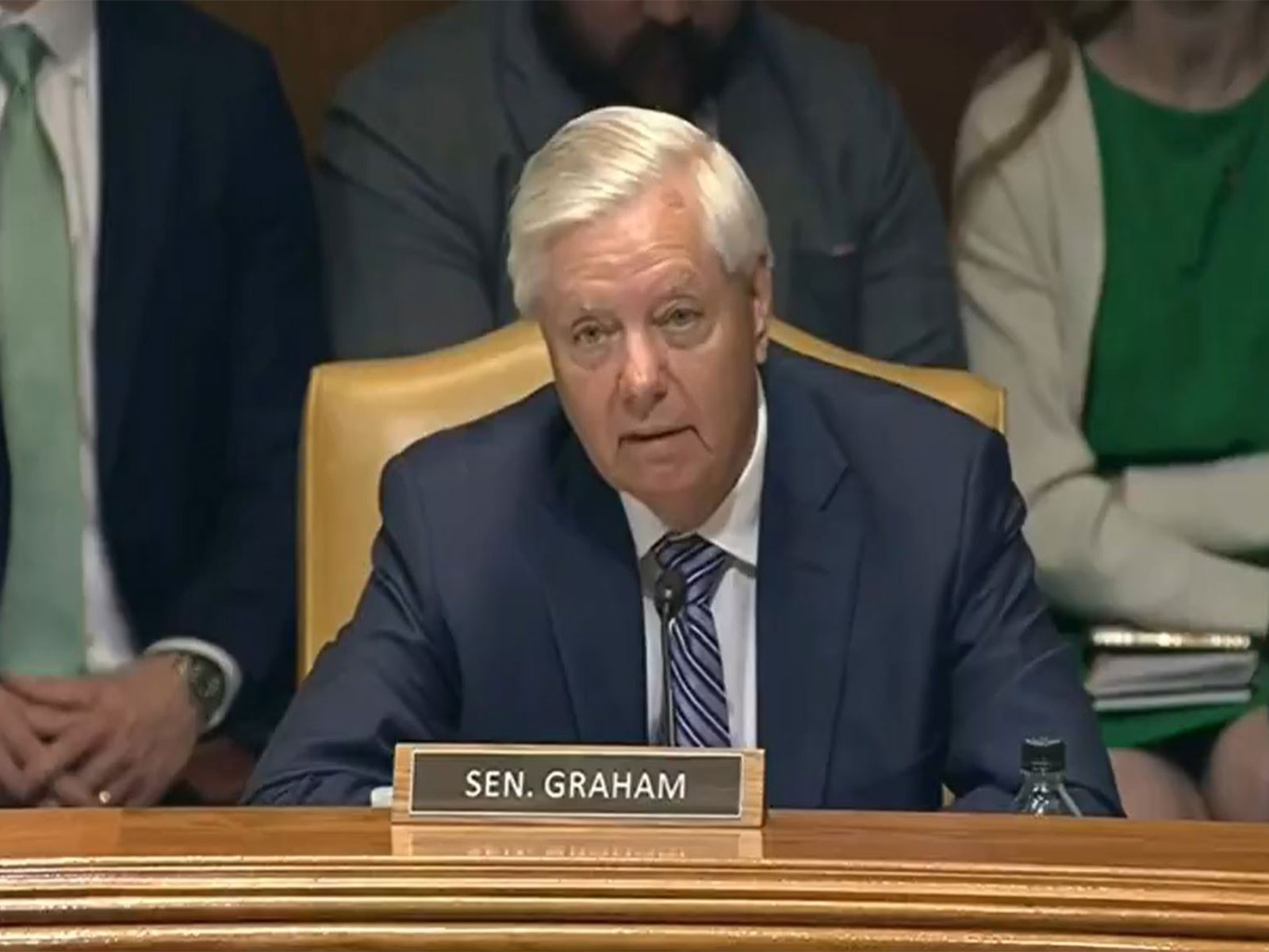 Republican Senator Lindsey Graham (Photo: X/US Department of War) 