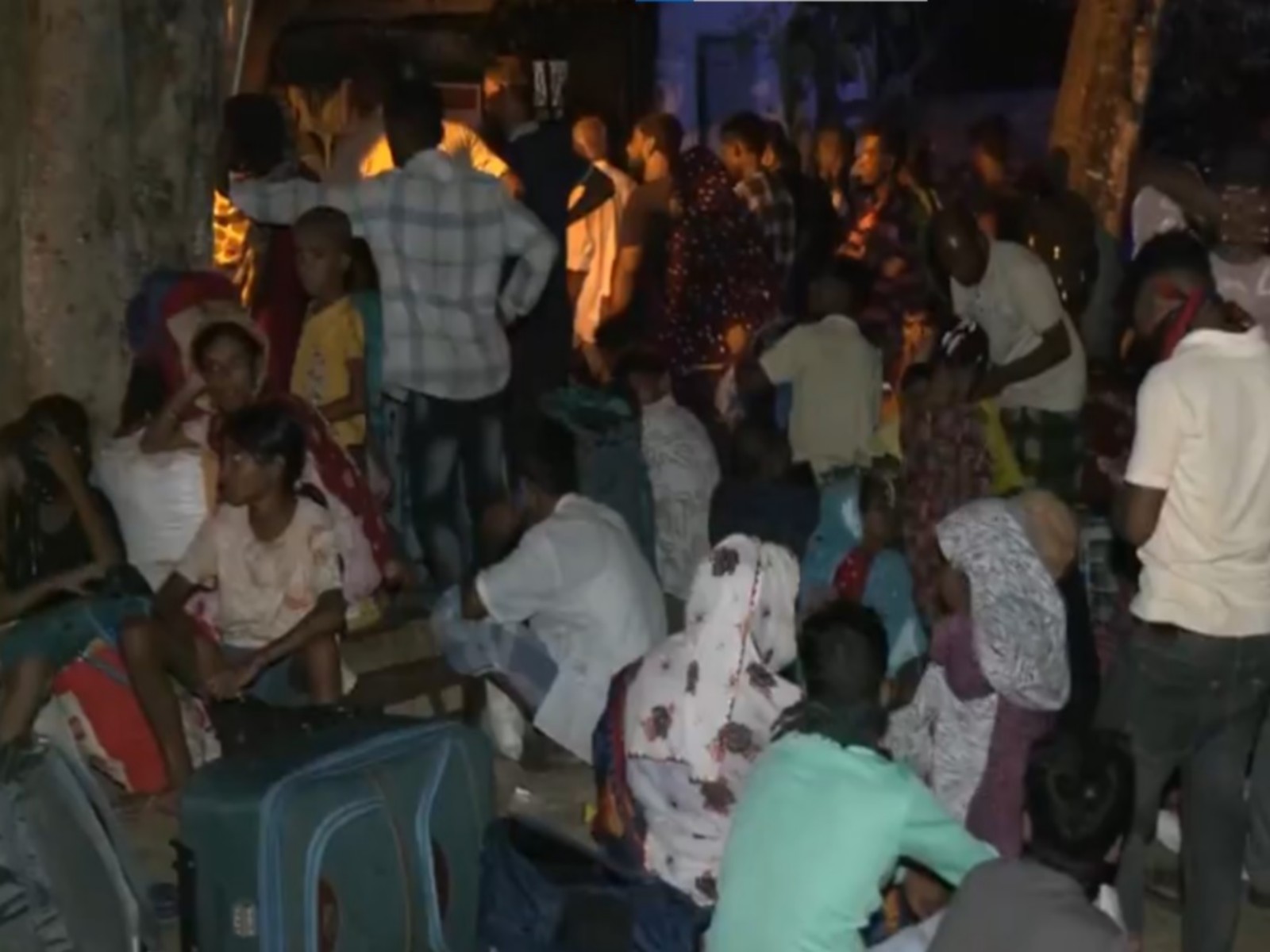 Visual from the Hakimpur border (Photo/ANI)