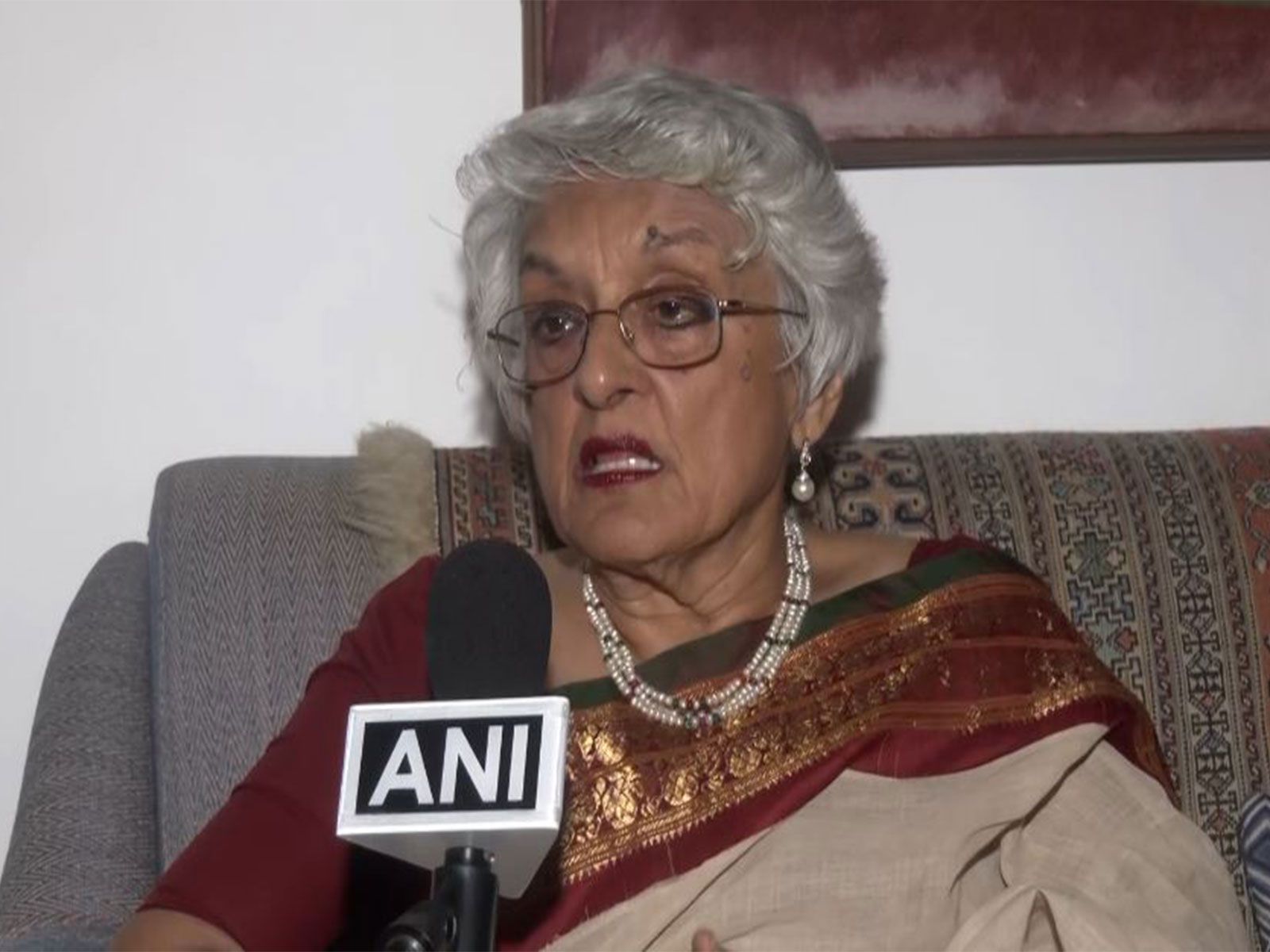 Former envoy Veena Sikri (Photo/ANI) Former envoy Veena Sikri (Photo/ANI)