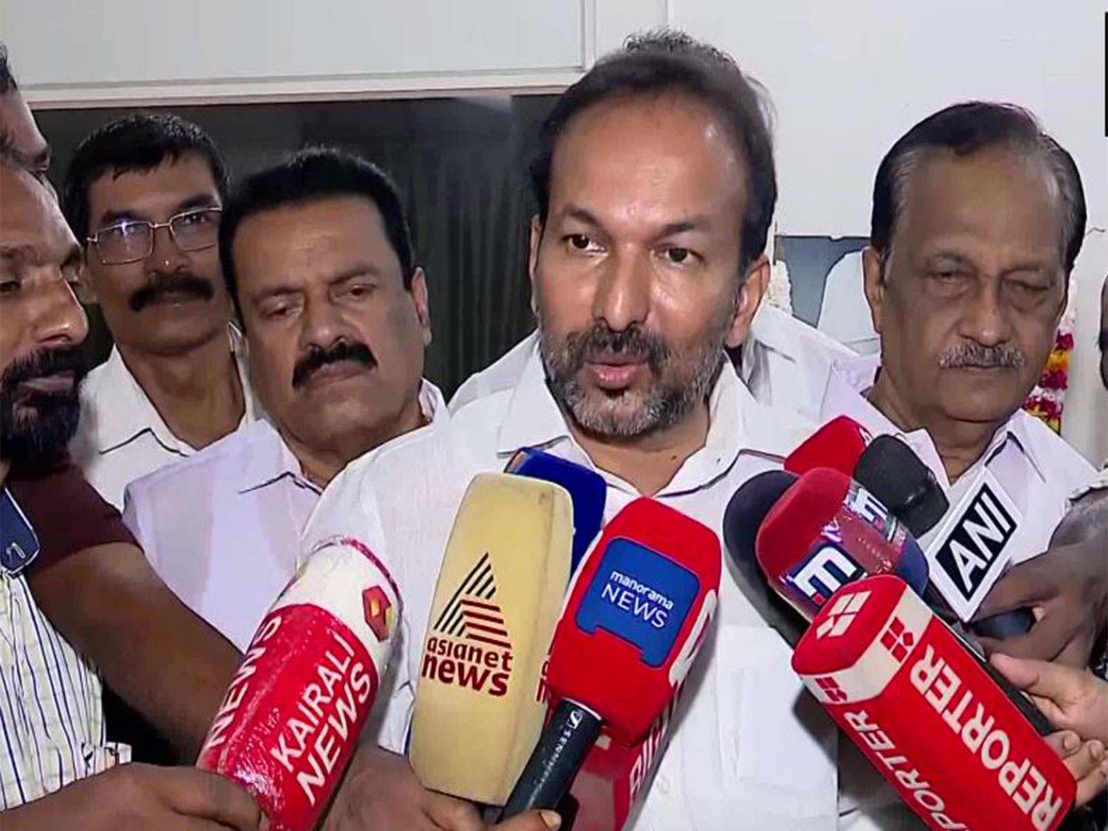 Keralam Minister PC Vishnunadh (Photo/ANI)