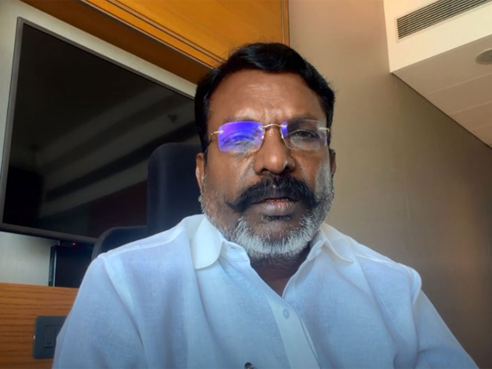 Viduthalai Chiruthaigal Katchi (VCK) president Thol Thirumavalavan (Photo/Thol Thirumavalavan Social Media) Viduthalai Chiruthaigal Katchi (VCK) president Thol Thirumavalavan (Photo/Thol Thirumavalavan Social Media)