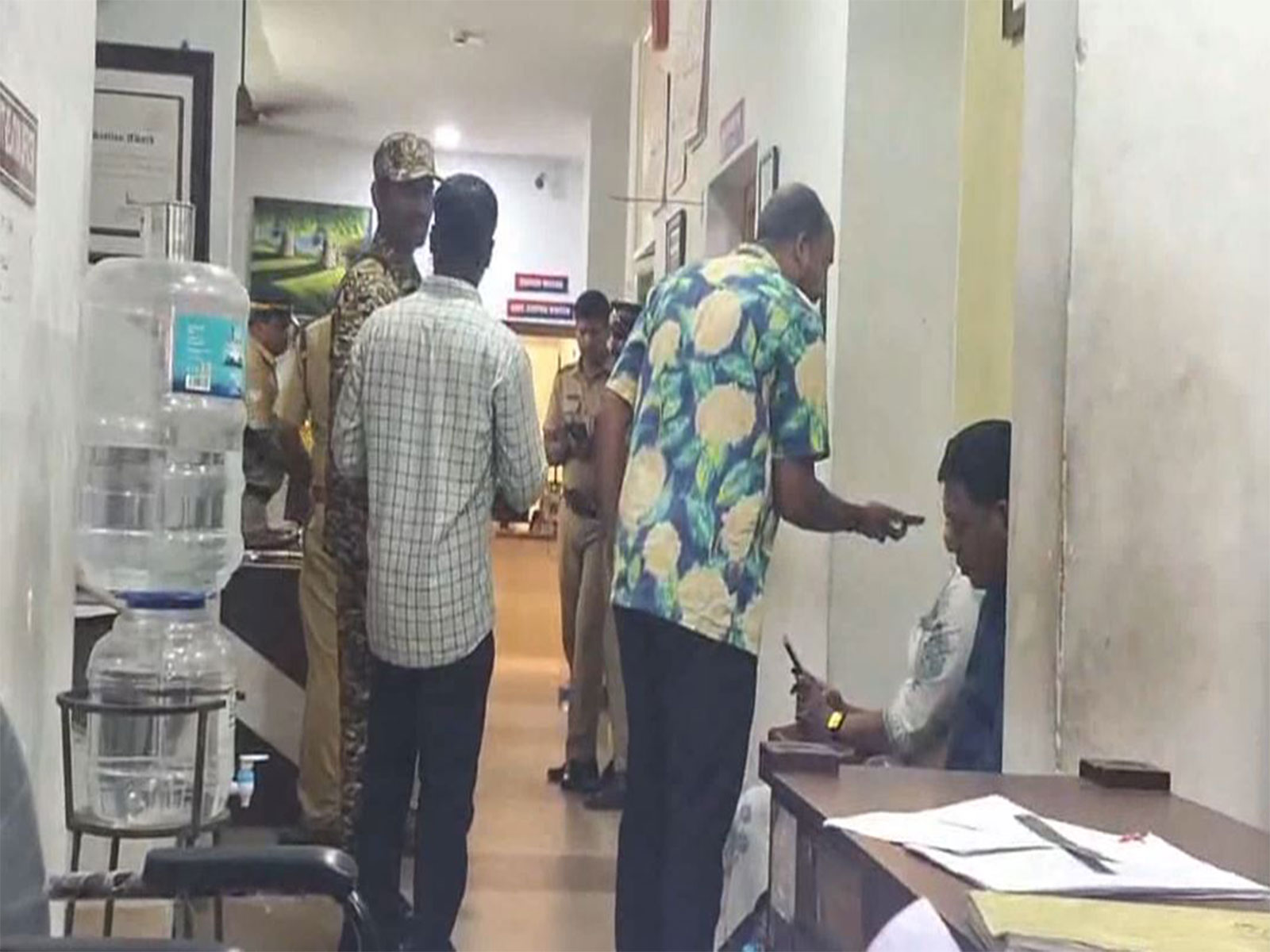Visual from Thampanoor Police Station in Thiruvananthapuram (Photo/ANI)