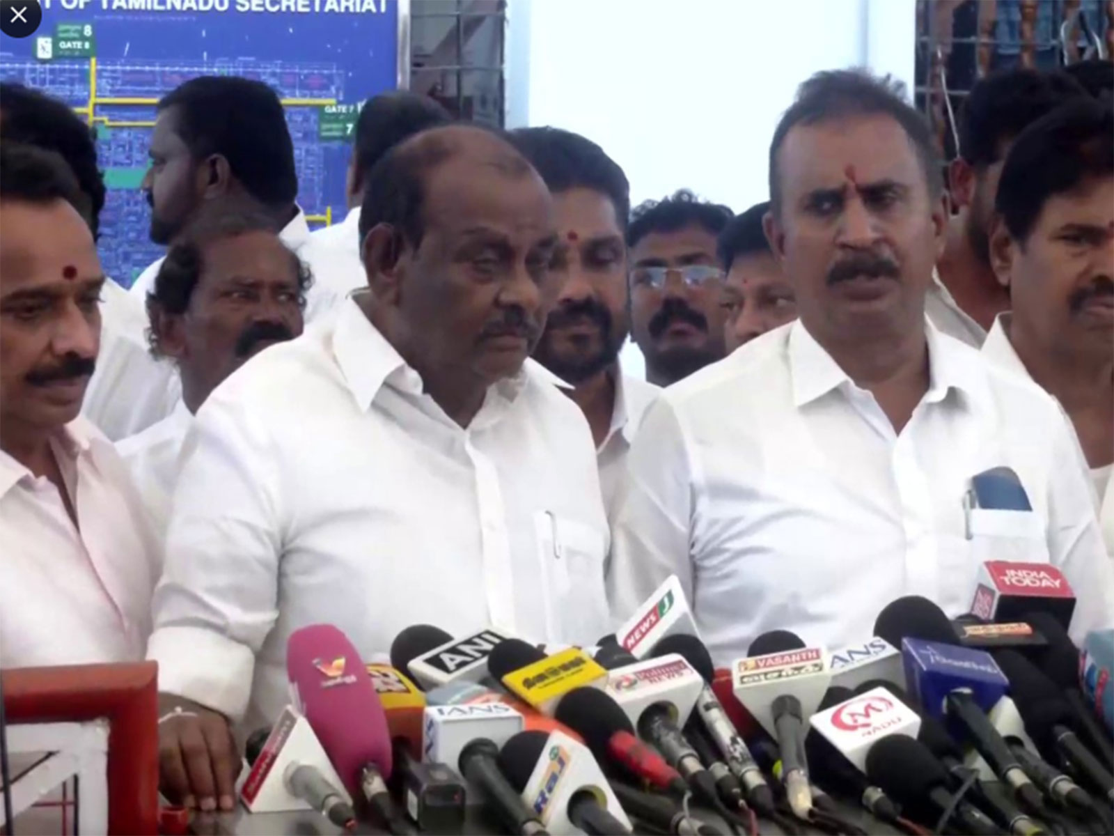AIADMK leader SP Velumani (Photo/ANI)