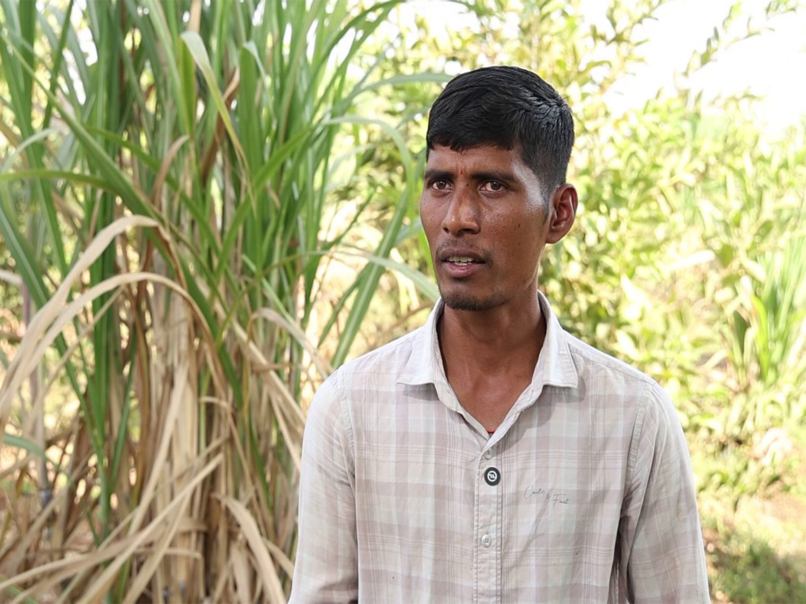 Vikas Gamit, a resident of Uteva village (Photo/ANI) Vikas Gamit, a resident of Uteva village (Photo/ANI)
