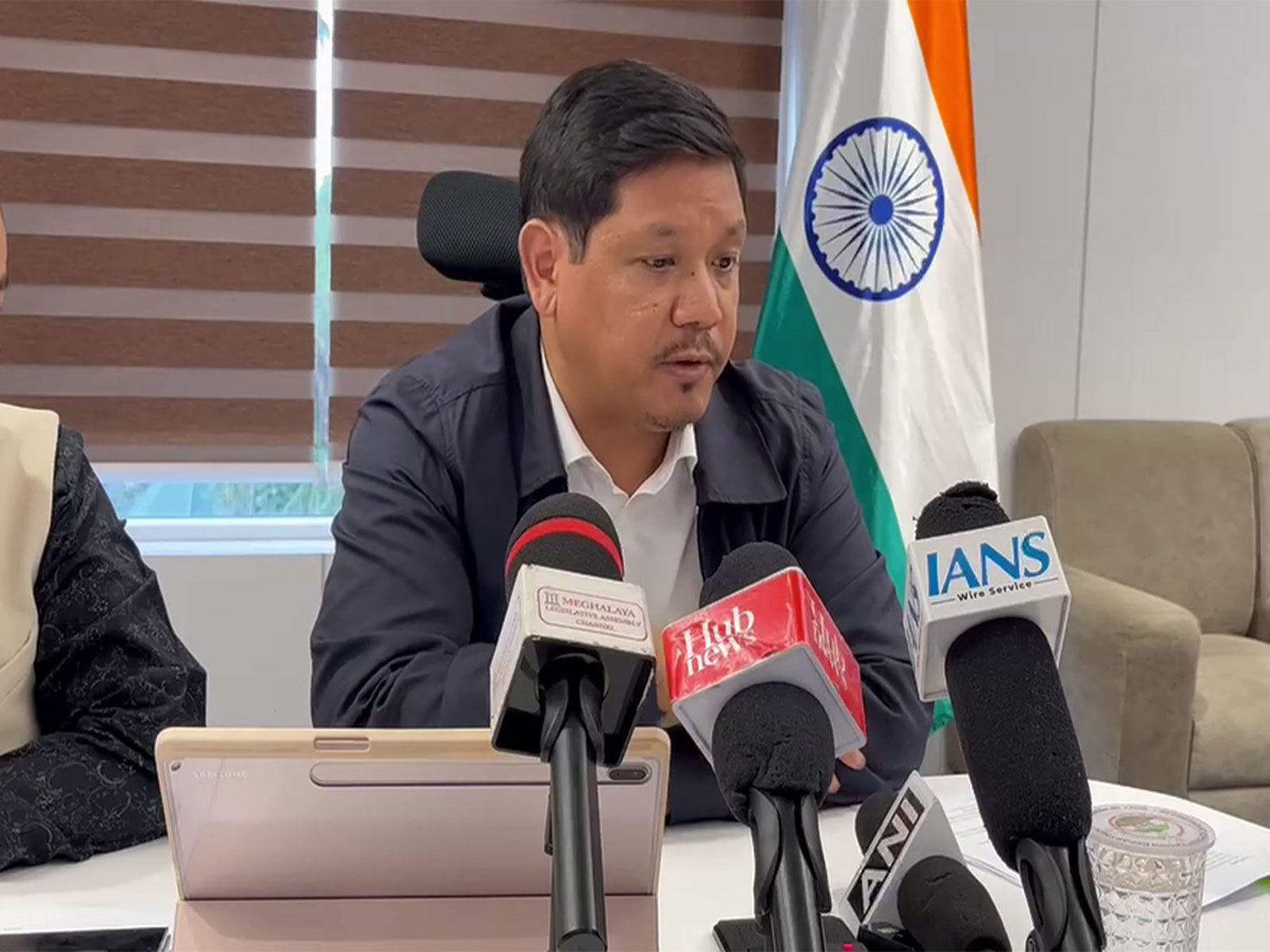 Meghalaya CM Conrad Sangma (Photo/ANI) Meghalaya CM Conrad Sangma (Photo/ANI)