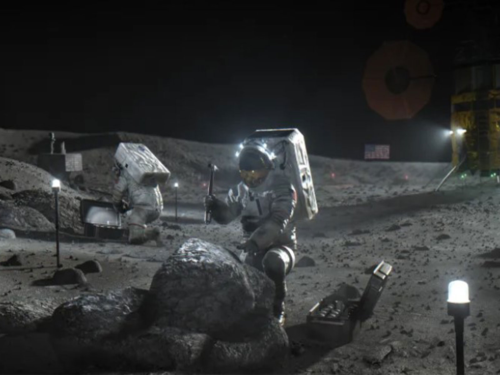 NASA’s Artemis missions aim to establish a sustained lunar presence on and around the Moon. Communications and navigation technologies will be critical to enabling the safety, science, and operations of our astronauts and missions. (Photo/NASA) NASA’s Artemis missions aim to establish a sustained lunar presence on and around the Moon. Communications and navigation technologies will be critical to enabling the safety, science, and operations of our astronauts and missions. (Photo/NASA)