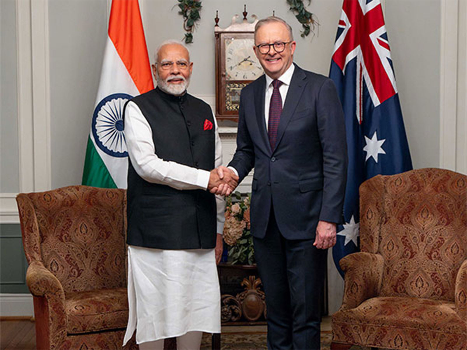 Prime Minister Narendra Modi and Prime Minister of Australia Anthony Albanese (Image: X@AlboMP) Prime Minister Narendra Modi and Prime Minister of Australia Anthony Albanese (Image: X@AlboMP)