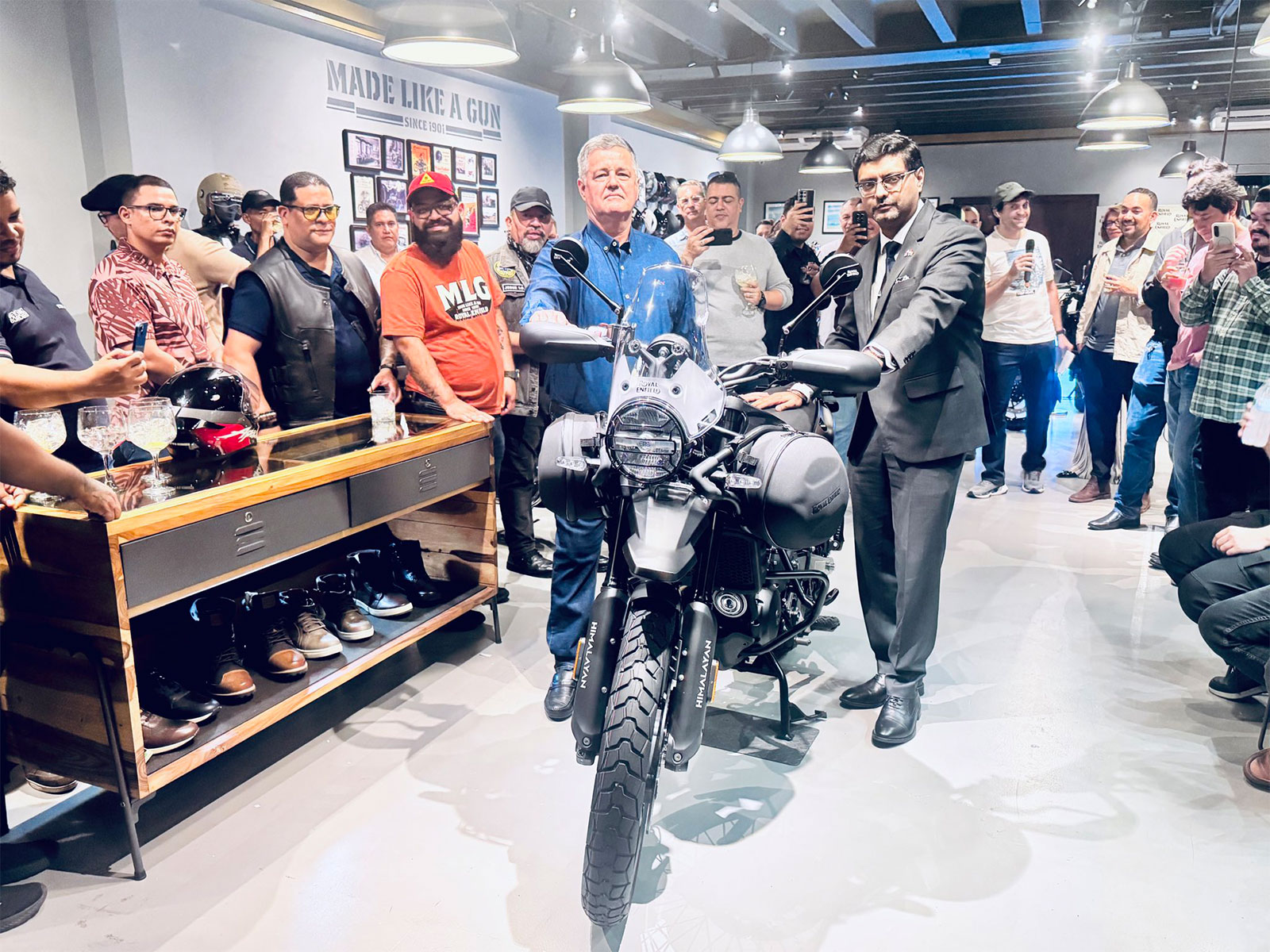 Ambassador Sumit Seth launches three new Indian motorcycle models in Panama (Photo/X/@IndiainPanama)