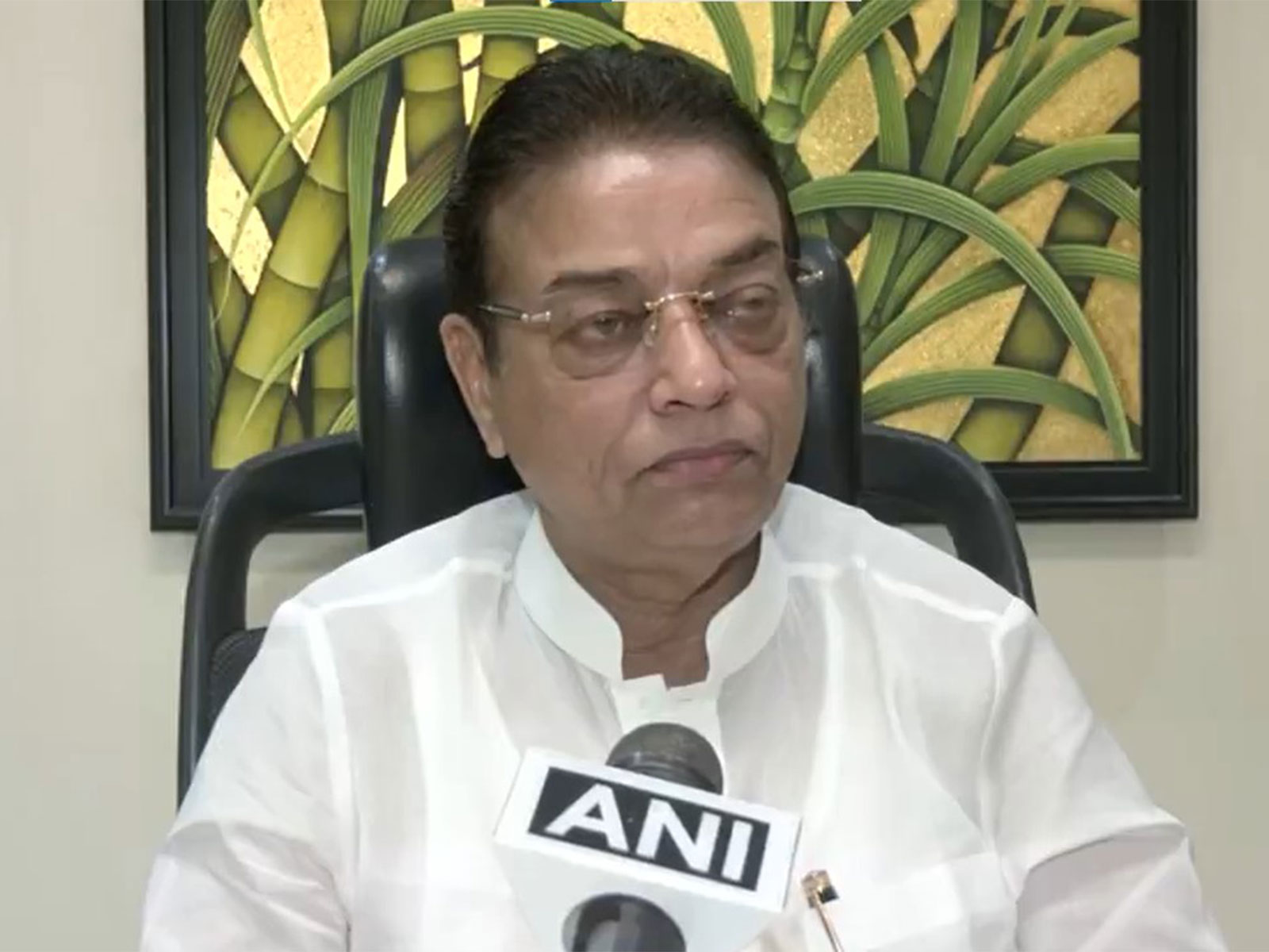 Congress leader Muzaffar Hussain (Photo/ANI)