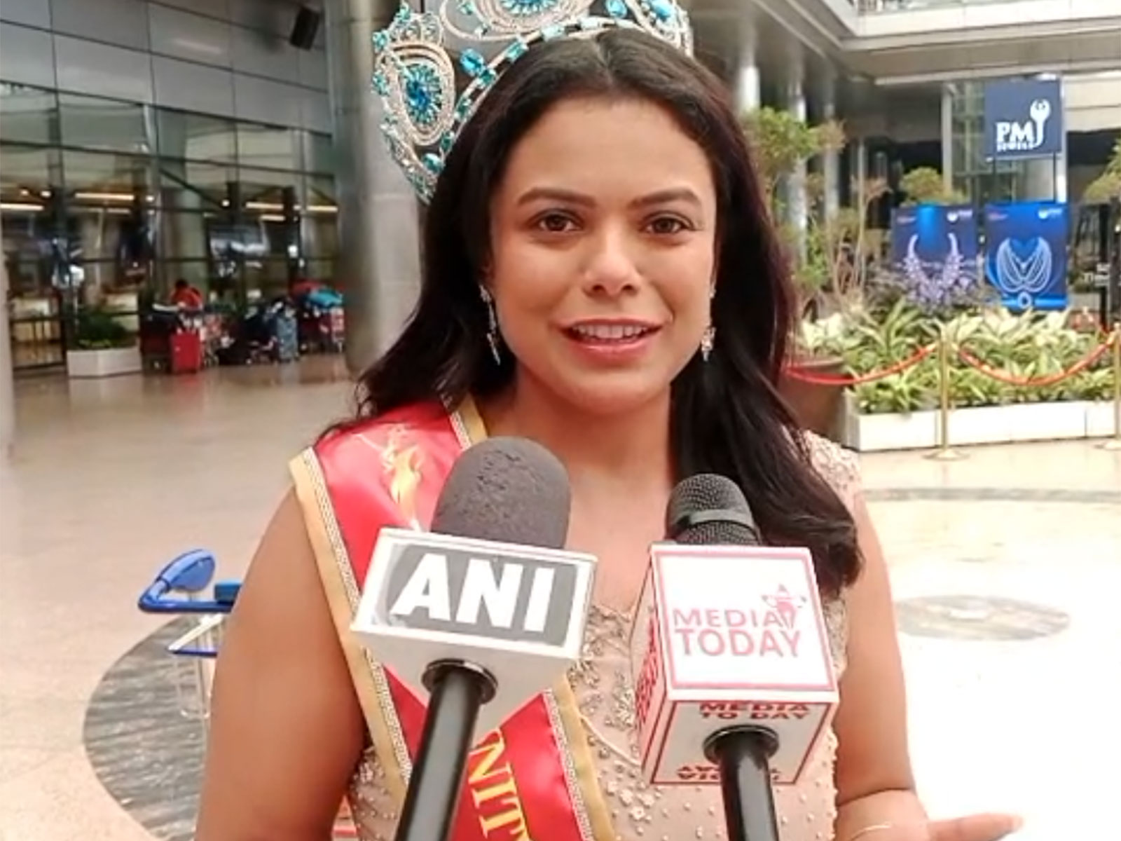Mrs India World finalist Asha Deepika (Photo/ANI) Mrs India World finalist Asha Deepika (Photo/ANI)