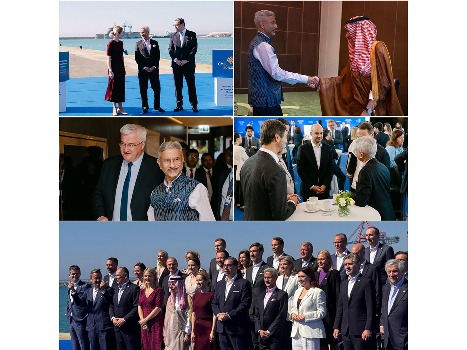 External Affairs Minister S Jaishankar at informal Gymnich meeting of the EU Foreign Affairs Ministers (Photo: X@DrSJaishankar) External Affairs Minister S Jaishankar at informal Gymnich meeting of the EU Foreign Affairs Ministers (Photo: X@DrSJaishankar)
