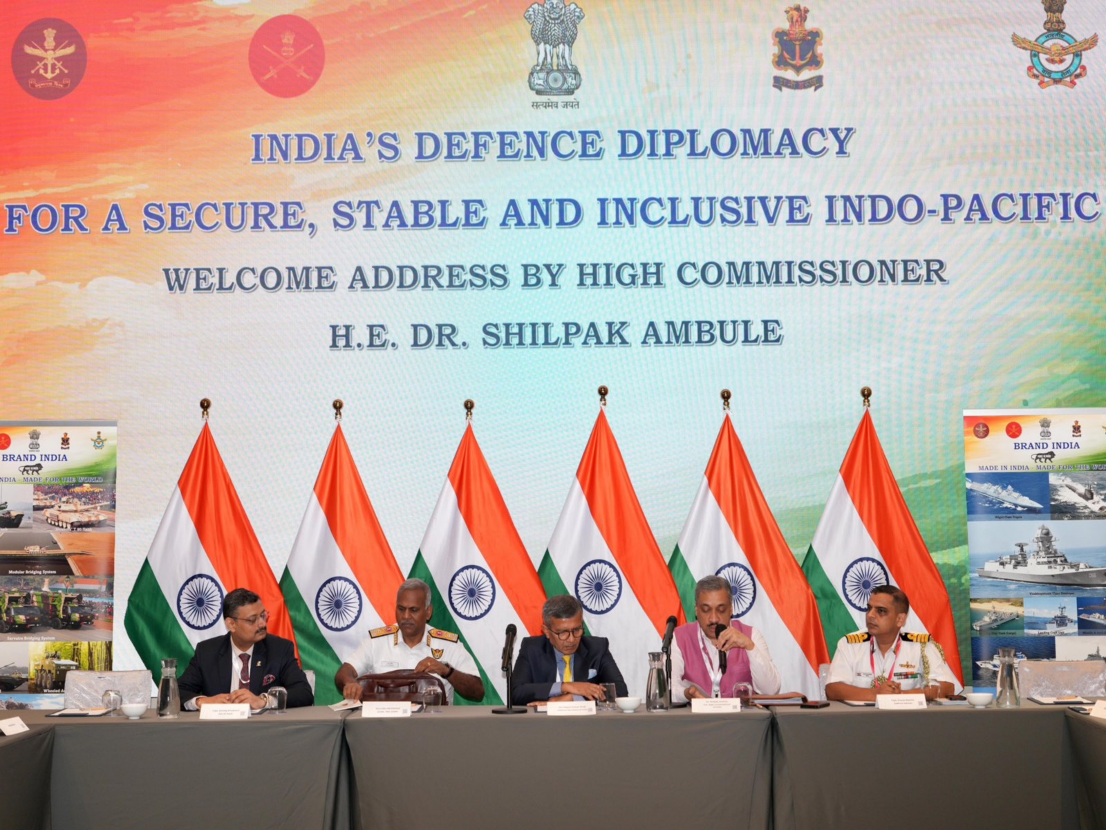 Defence Secretary Rajesh Kumar Singh attends gathering for Defence Secretary Rajesh Kumar Singh attends gathering for