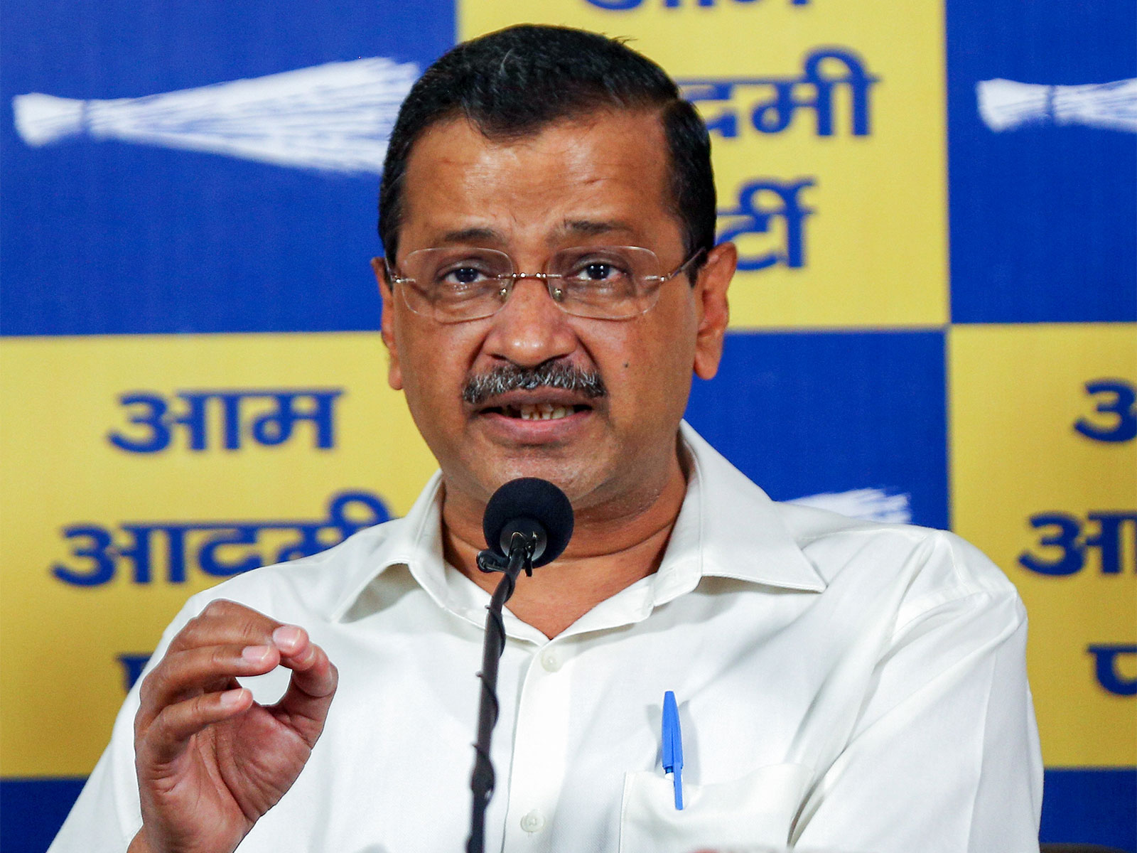 m Aadmi Party (AAP) National Convener Arvind Kejriwal (File Photo/ANI)