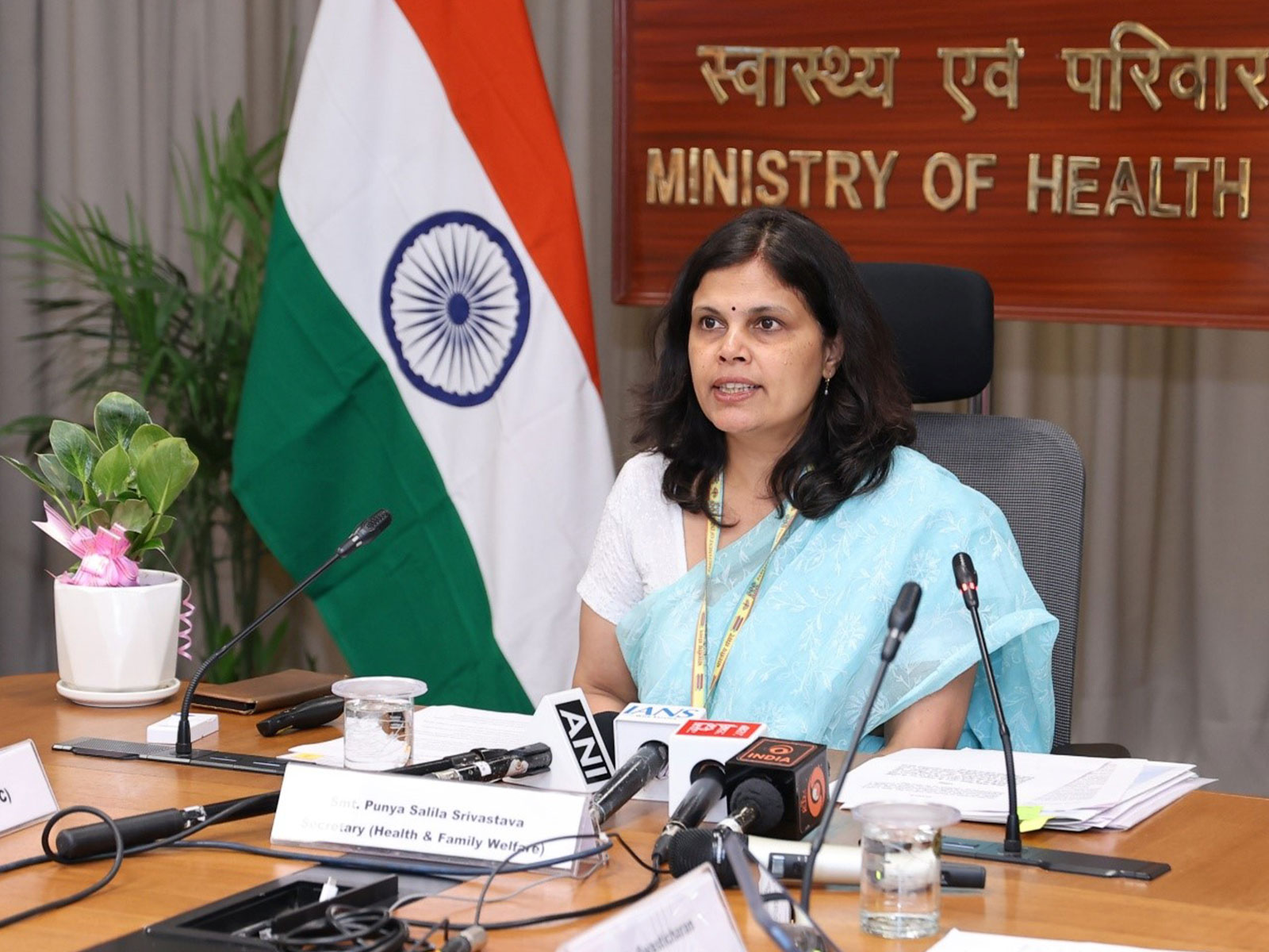 Union Health Secretary Punya Salila Srivastava (Photo/ANI)