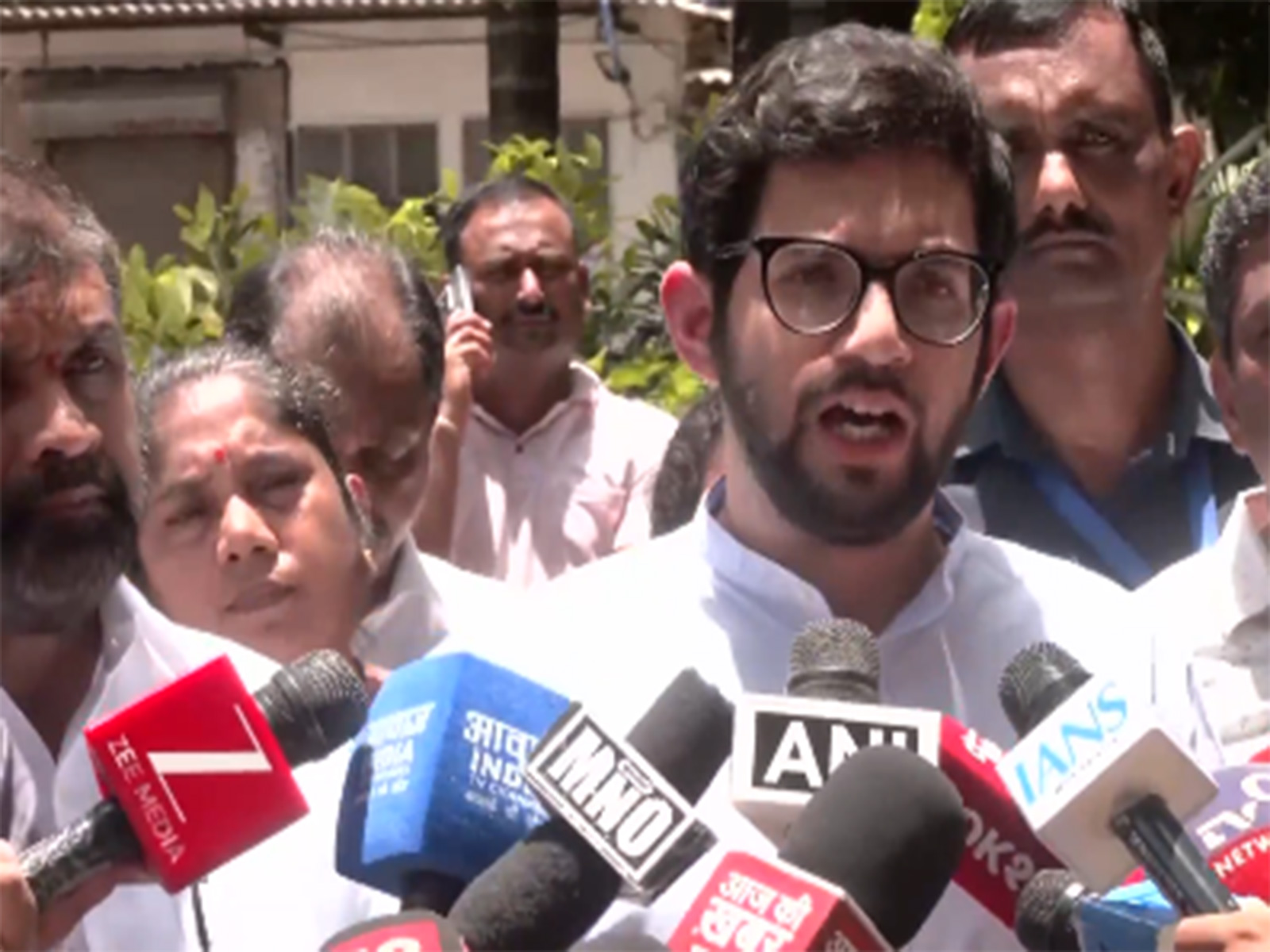 Shiv Sena (UBT) leader Aaditya Thackeray (Photo/ANI)