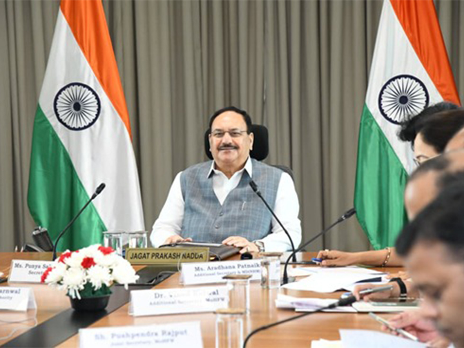 Union Health Minister JP Nadda (Photo MoHFW_INDIA)