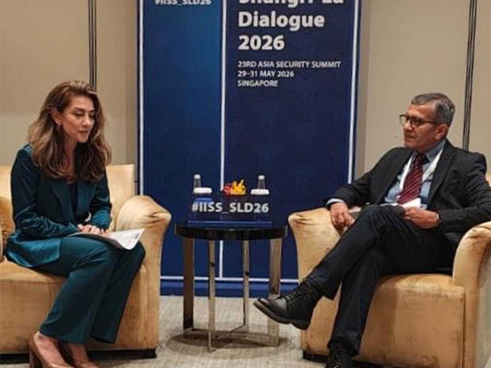 Defence Secretary Rajesh Kumar Singh meets Netherlands Defence Minister Dilan Yeşilgöz-Zegerius (Photo/X/@SpokespersonMoD)