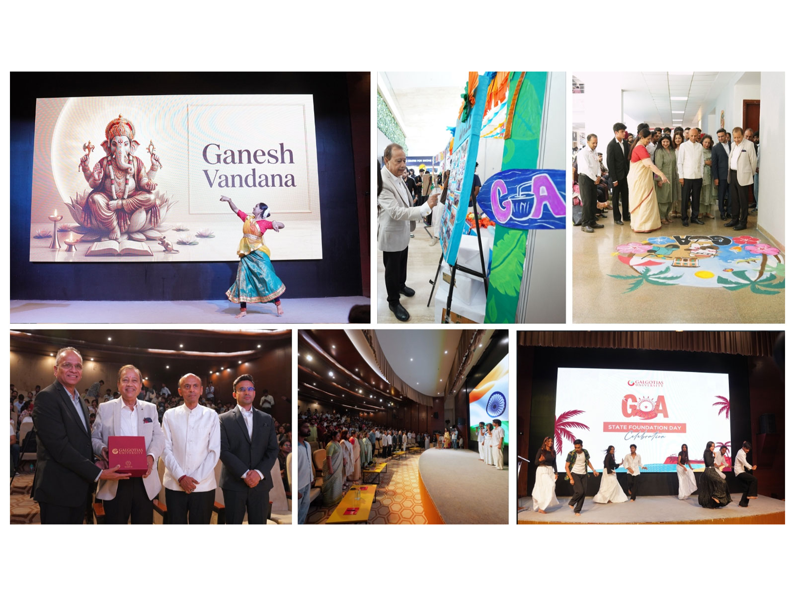 Goa’s history, music, traditions, and cultural spirit came alive at Galgotias University as students celebrated Goa Statehood Day through performances, storytelling, and visual art