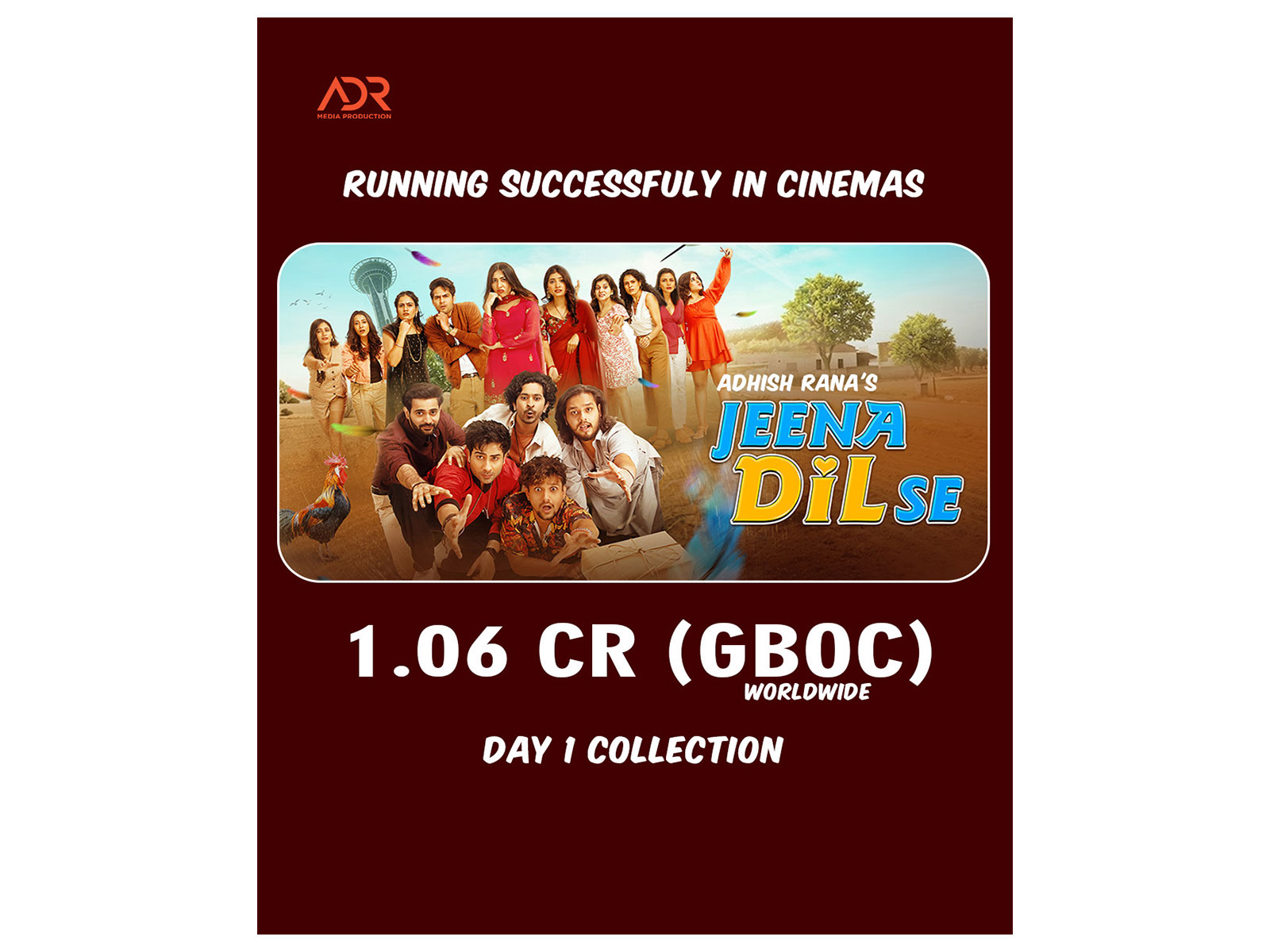 A strong Day 1 for Jeena Dil Se at the box office