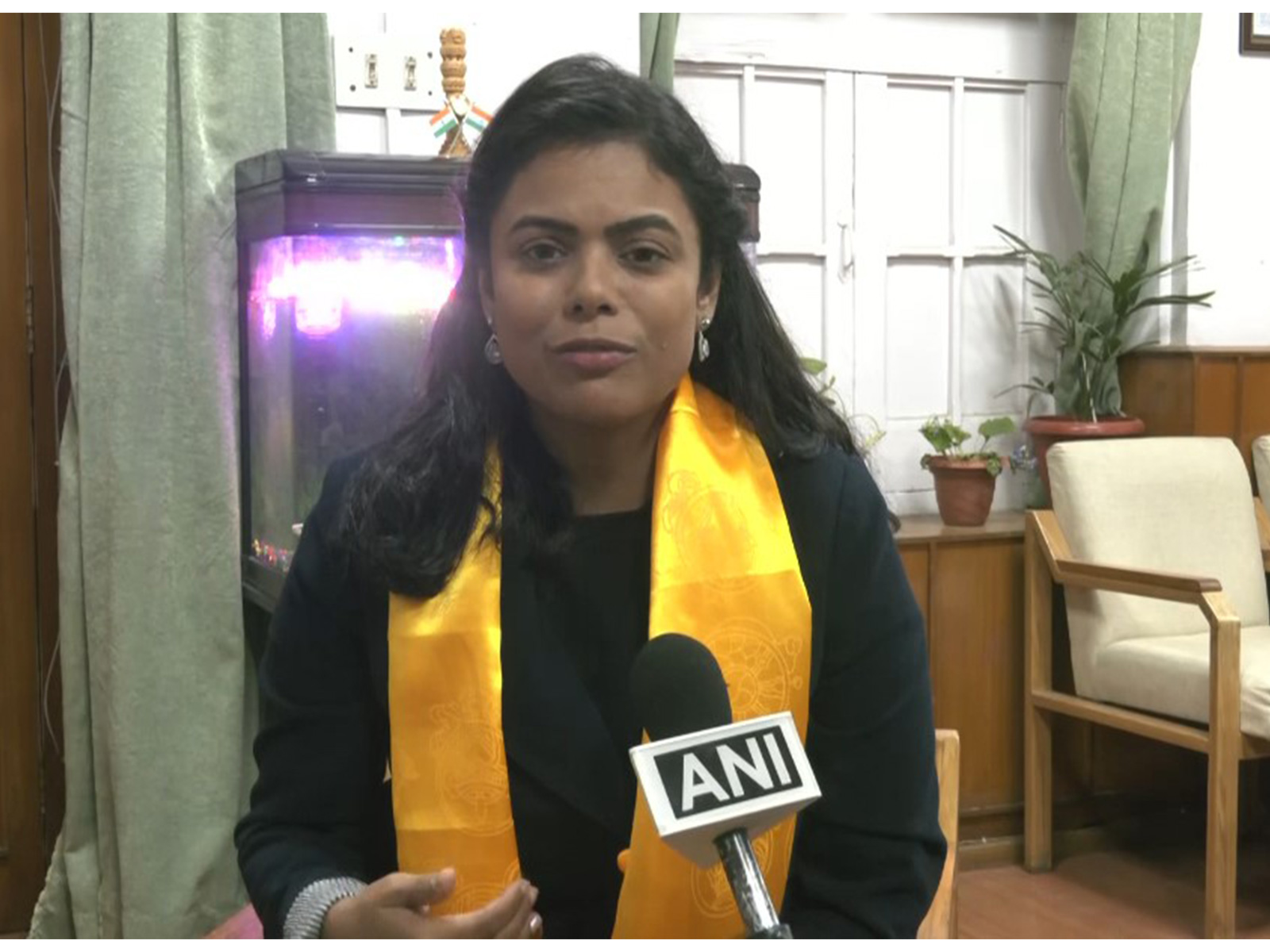 Yoga practitioner and entrepreneur Asha Dipika (Photo/ANI) Yoga practitioner and entrepreneur Asha Dipika (Photo/ANI)