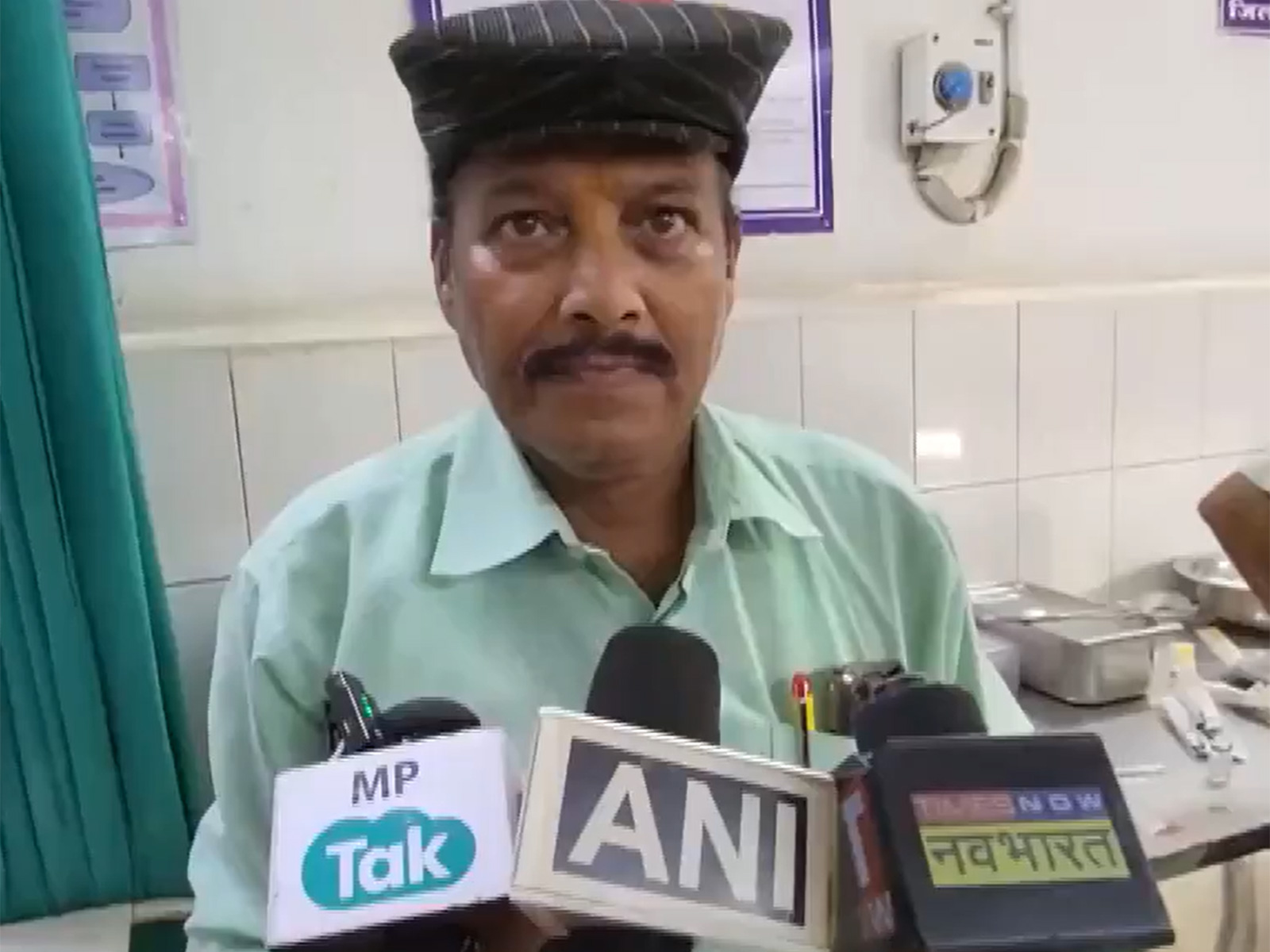 Shivpuri Municipality in-charge Ashok Khare (Photo/ANI)