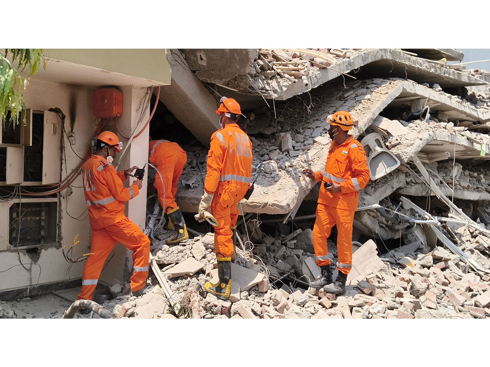 NDRF conducted CSRR operation (Photo/@NDRFHQ)