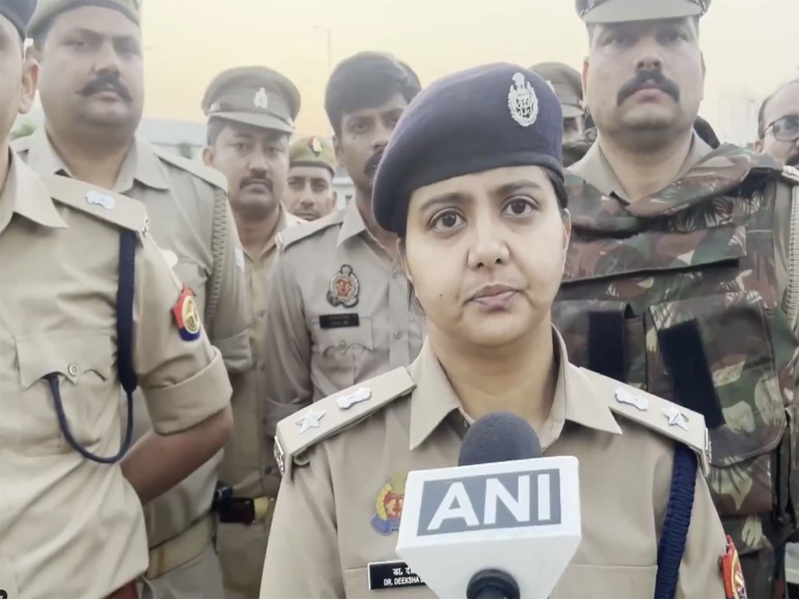 DCP Deeksha Sharma (Photo/ANI)
