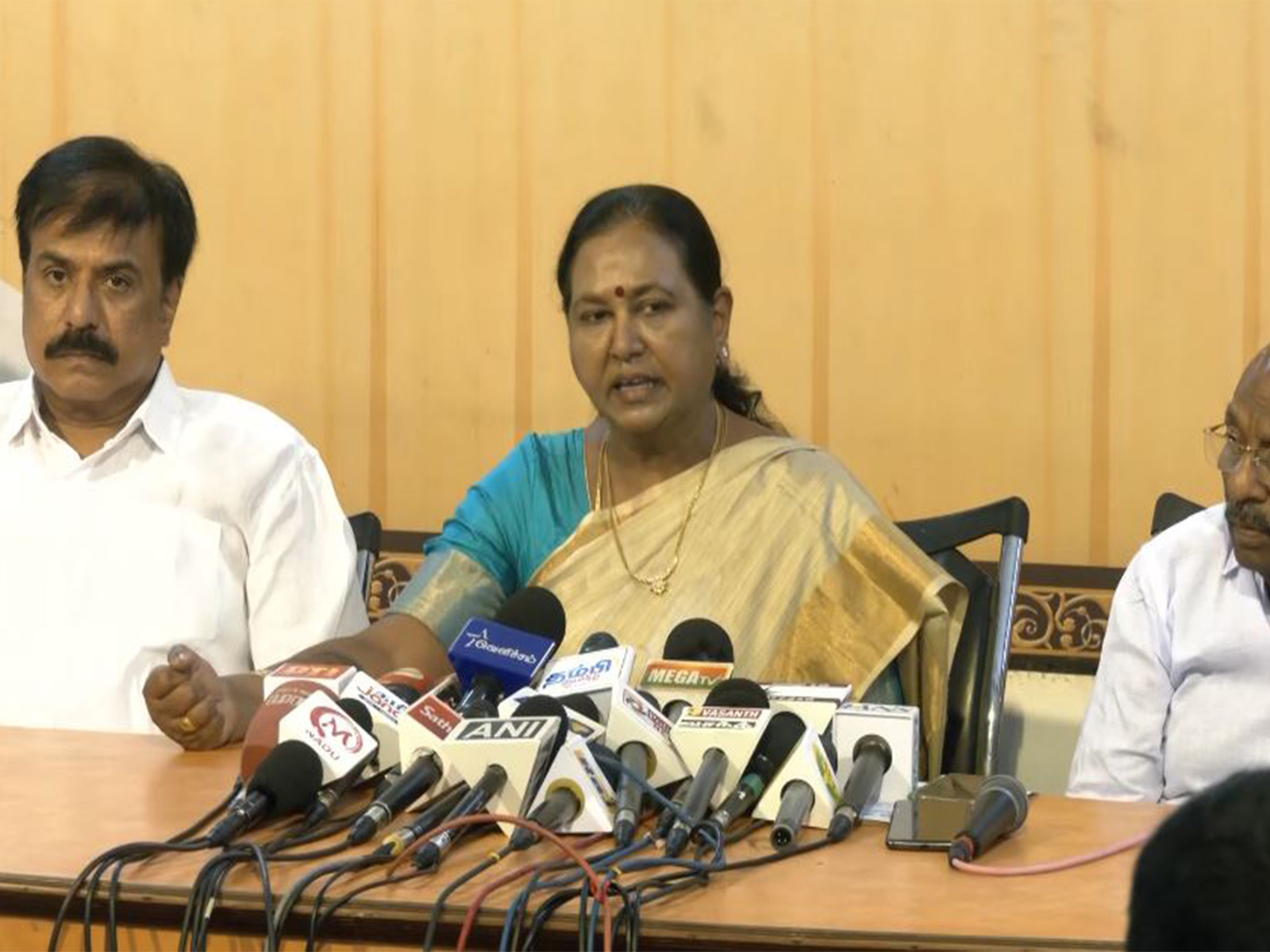 DMDK General Secretary and MLA Premalatha Vijayakanth (Photo/ANI)