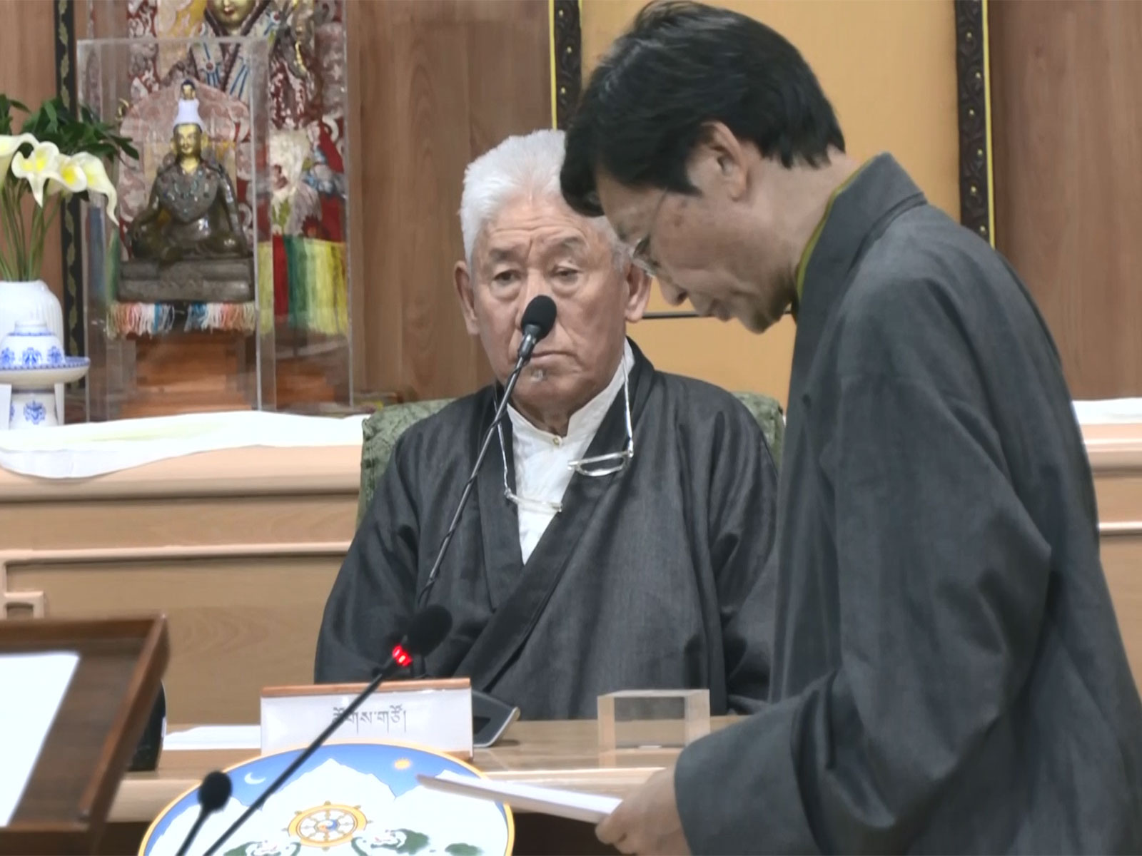 Newly elected members of the 18th Tibetan Parliament-in-Exile (Photo/ANI) Newly elected members of the 18th Tibetan Parliament-in-Exile (Photo/ANI)