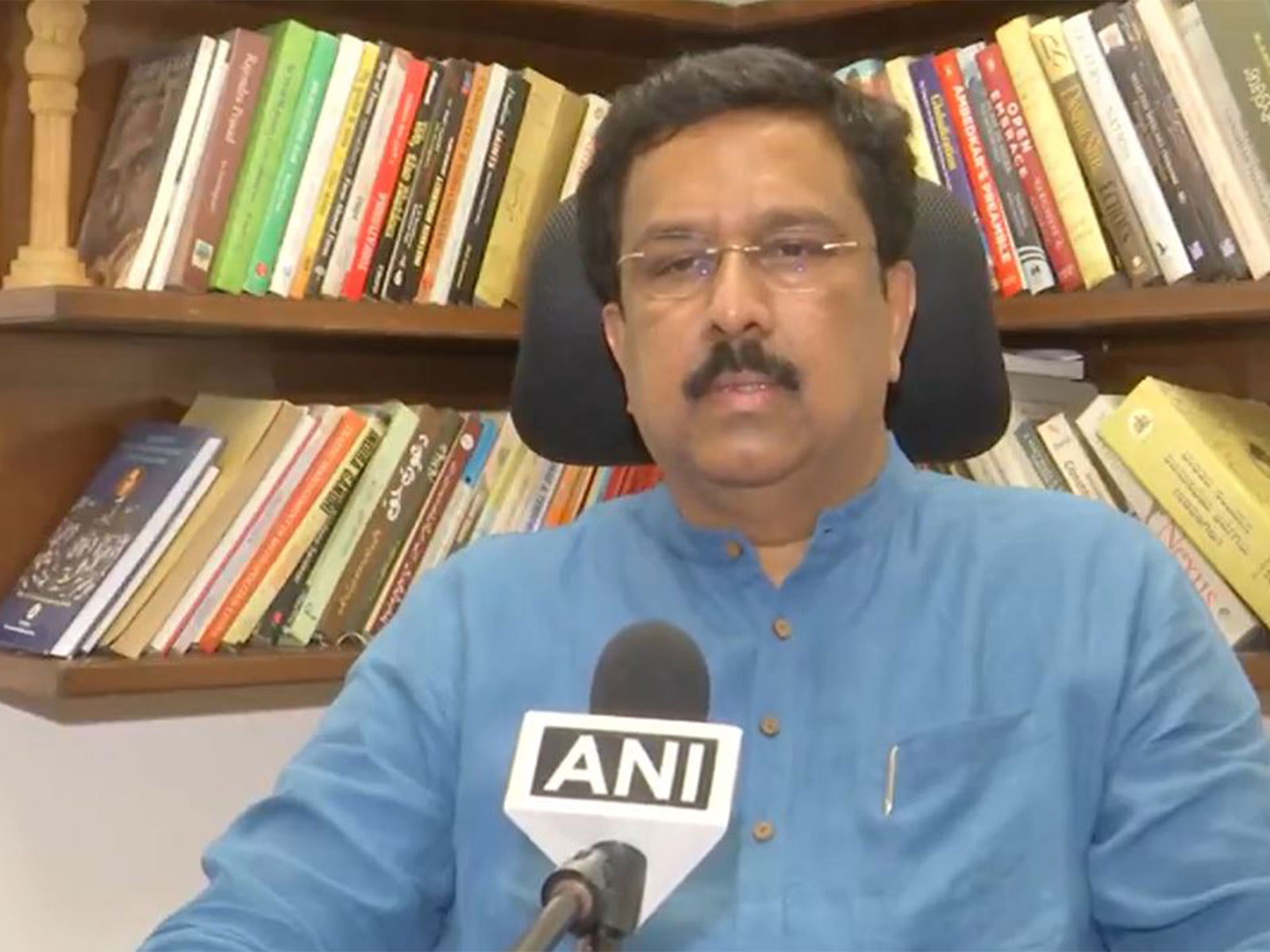 Congress MP Syed Naseer Hussain (Photo/ANI)